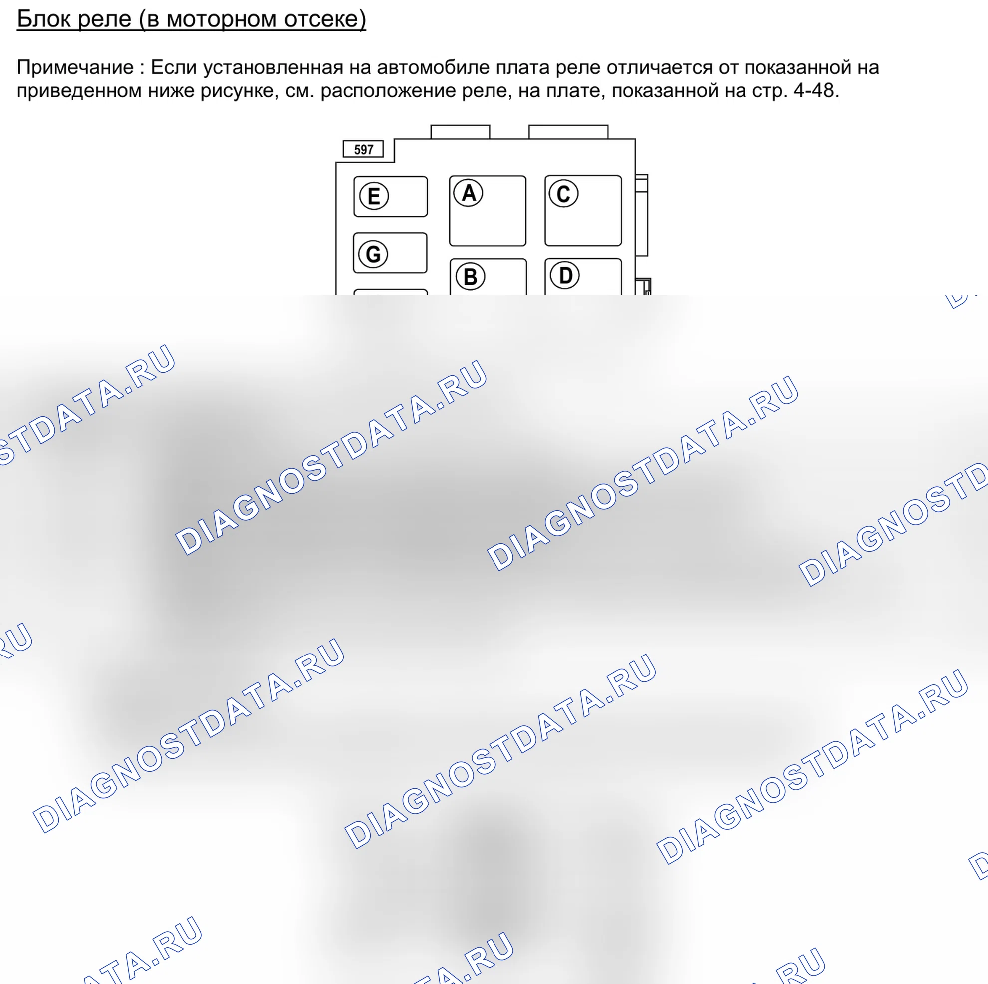 Блоки предохранителей и реле — 645 — ЦЭКБС pack luxe 2005, лист 24 — 645 — ЦЭКБС pack luxe 2005, лист 24. Renault Kangoo II (2008-2013)