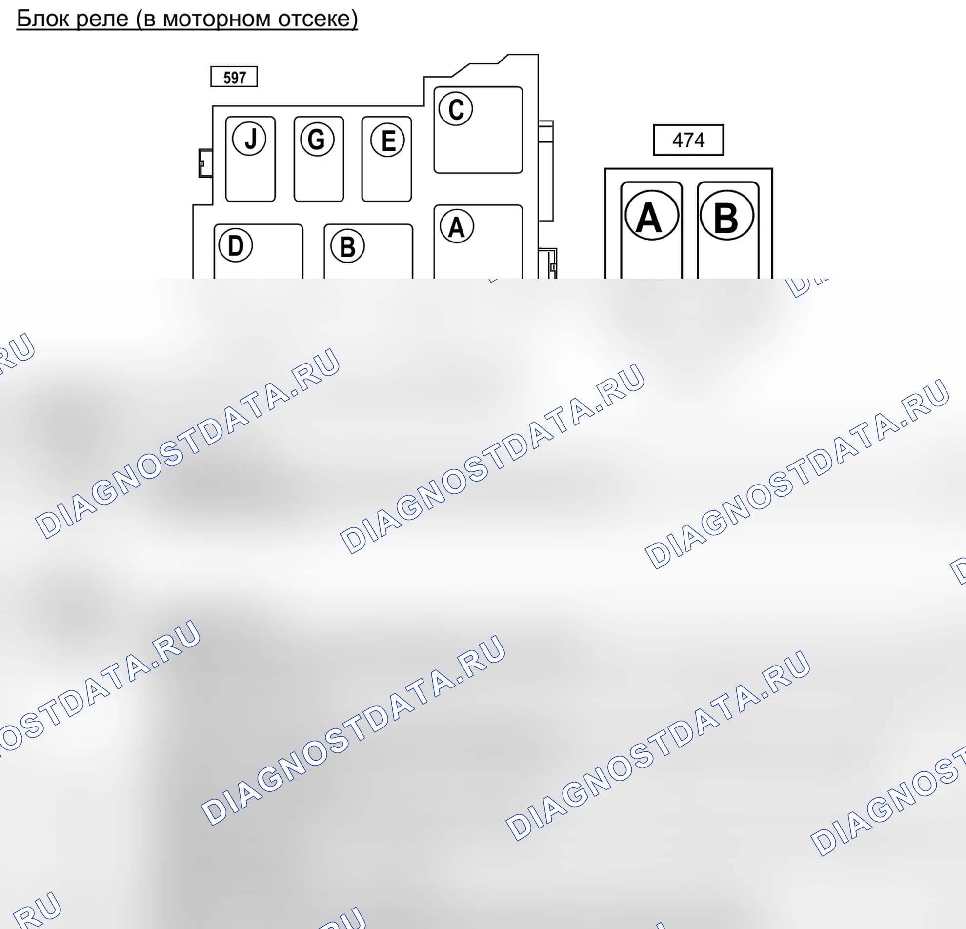 Блоки предохранителей и реле — 645 — ЦЭКБС pack luxe 2005, лист 26 — 645 — ЦЭКБС pack luxe 2005, лист 26. Renault Kangoo II (2008-2013)