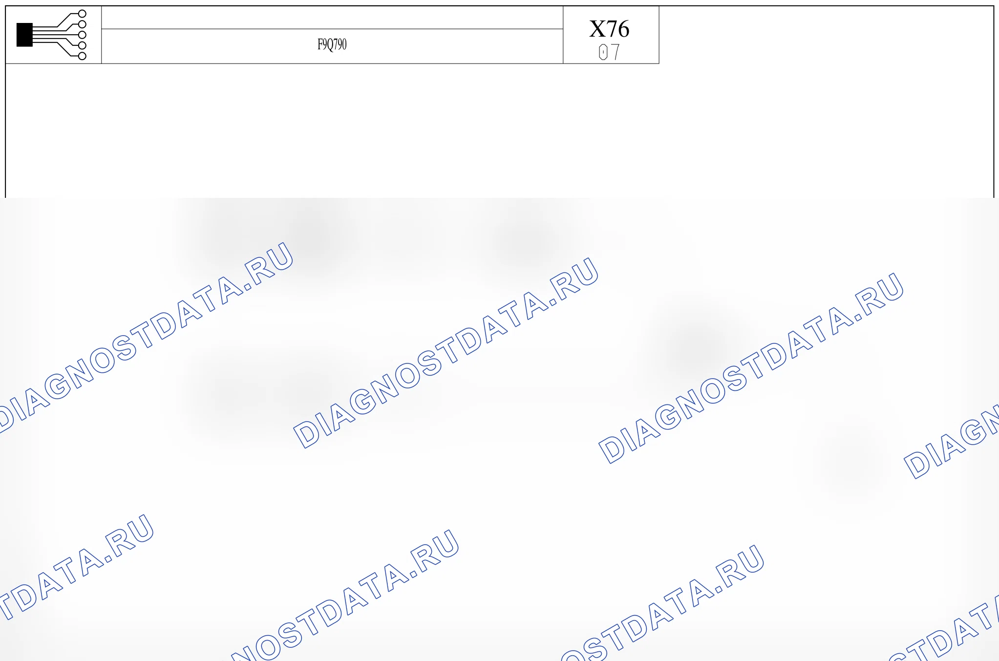 Точки массы — для а/м с: двиг. F9Q790 (1.9 dCi дизель) — для а/м с: двиг. F9Q790 (1.9 dCi дизель). Renault Kangoo II (2008-2013)