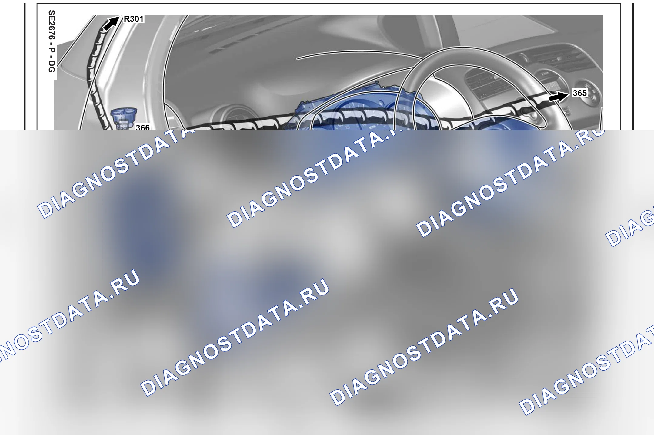 Расположение компонентов — Расположение компонентов: лист S3 — Расположение компонентов: лист S3. Renault Kangoo II-BeBop (2009-2013)