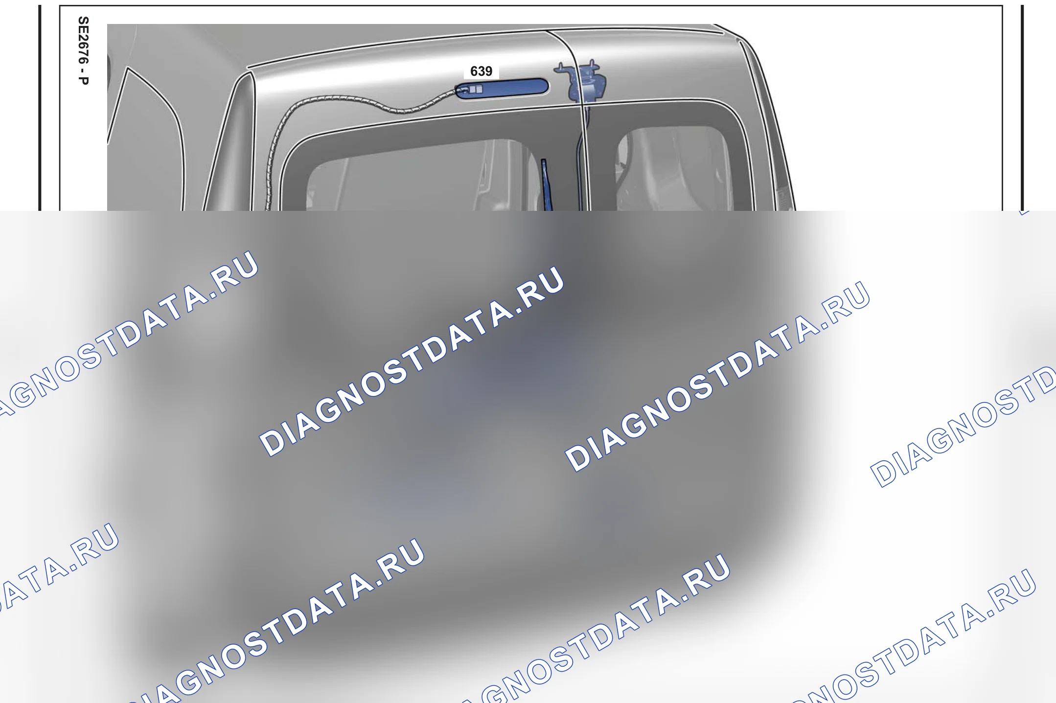 Расположение компонентов — Расположение компонентов: лист S24 — Расположение компонентов: лист S24. Renault Kangoo II-BeBop (2009-2013)