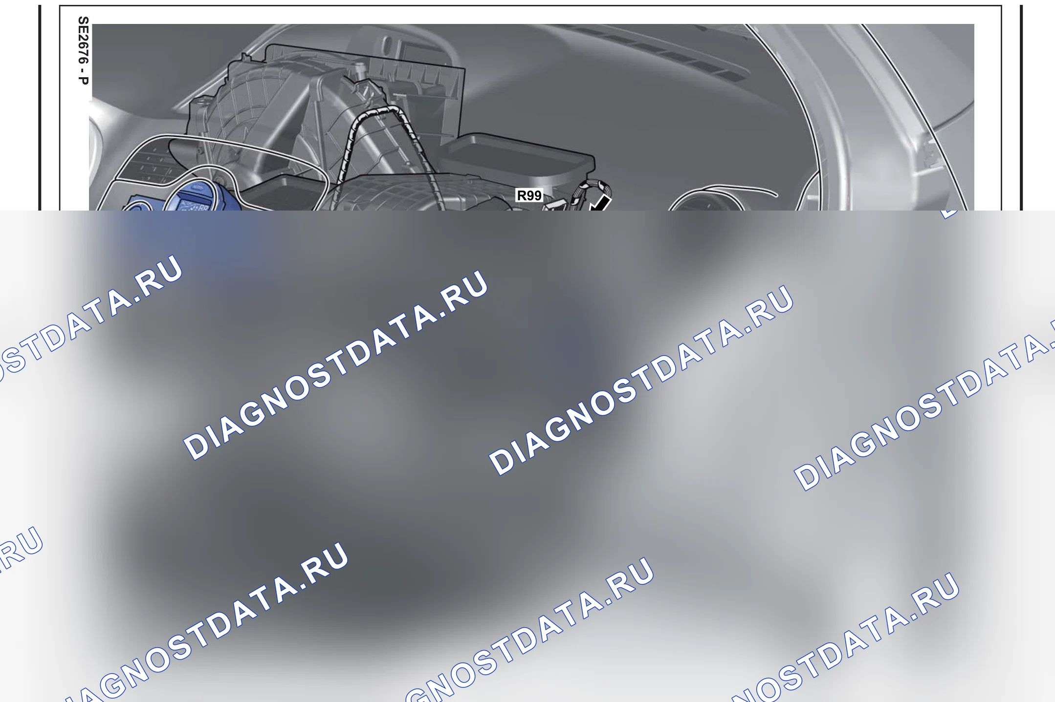 Расположение компонентов — Расположение компонентов: лист S12 — Расположение компонентов: лист S12. Renault Kangoo II-BeBop (2009-2013)