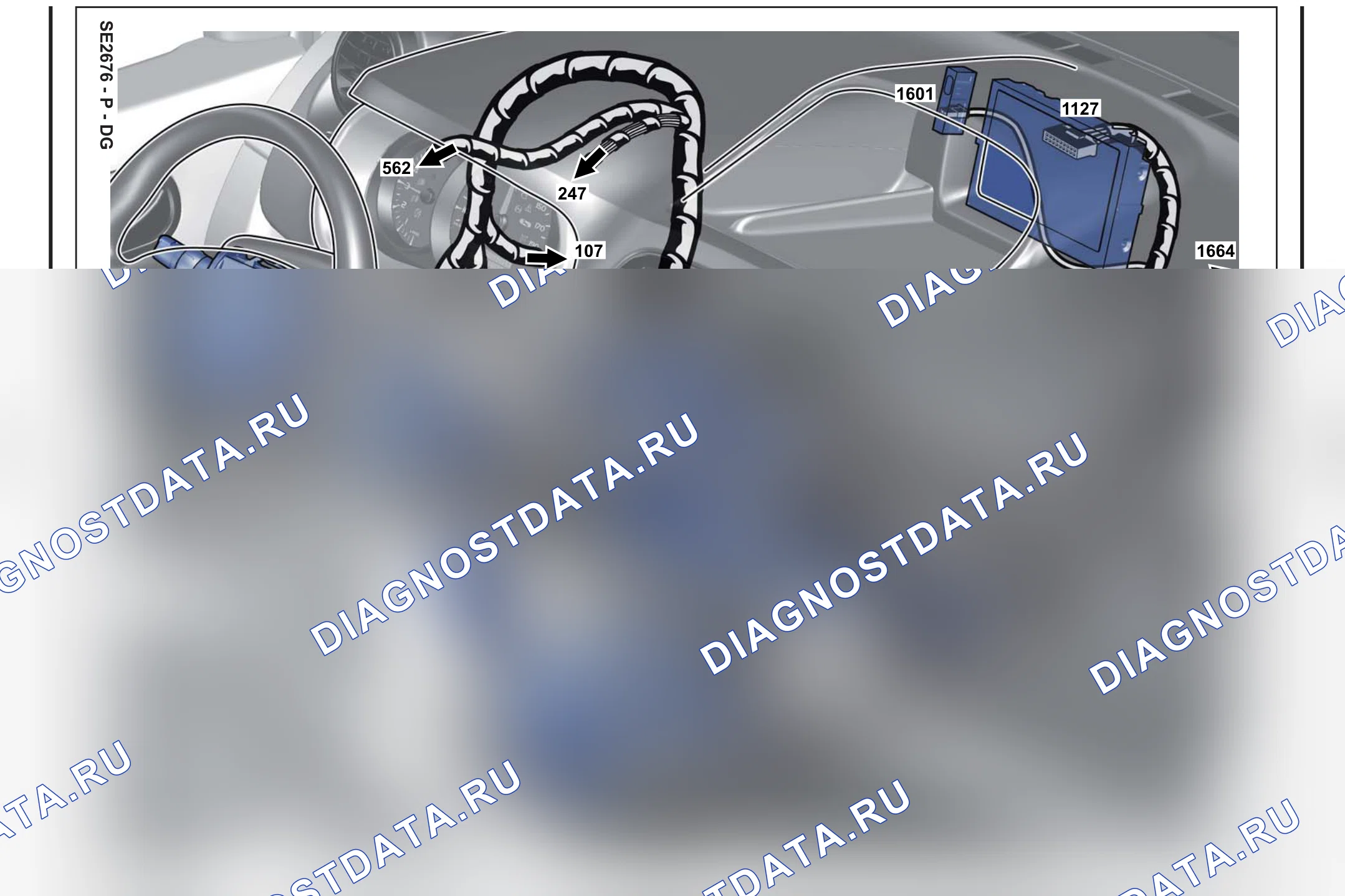Расположение компонентов — Расположение компонентов: лист S5 — Расположение компонентов: лист S5. Renault Kangoo II-BeBop (2009-2013)