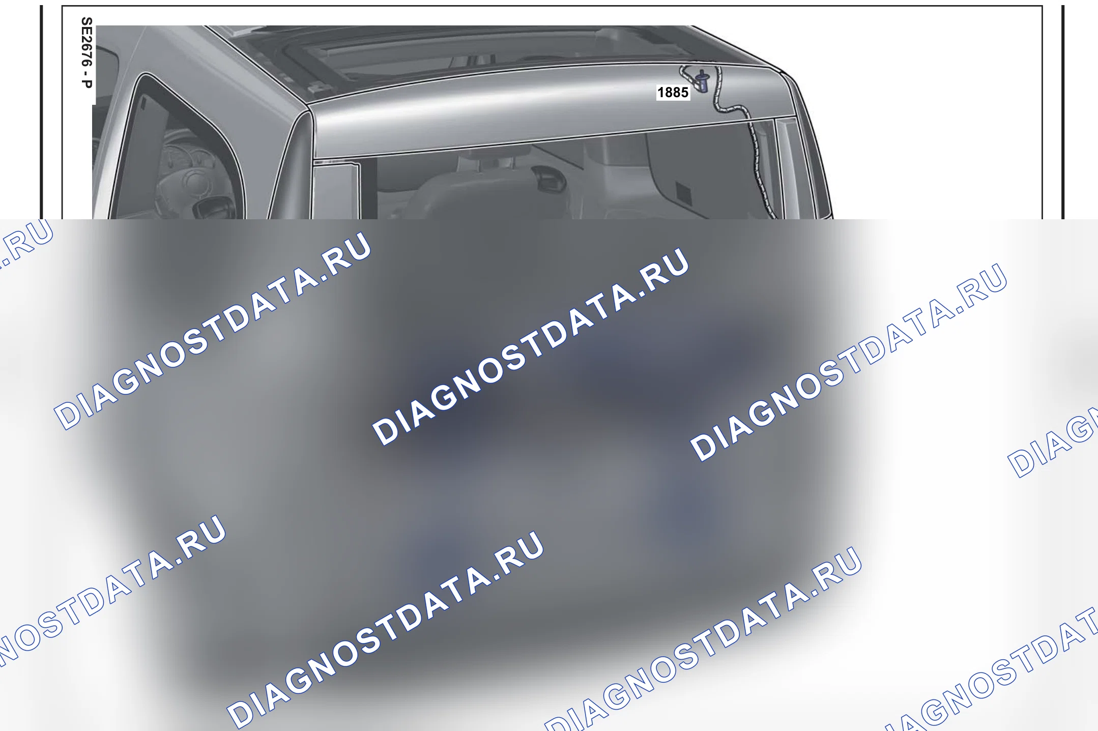 Расположение компонентов — Расположение компонентов: лист S25 — Расположение компонентов: лист S25. Renault Kangoo II-BeBop (2009-2013)