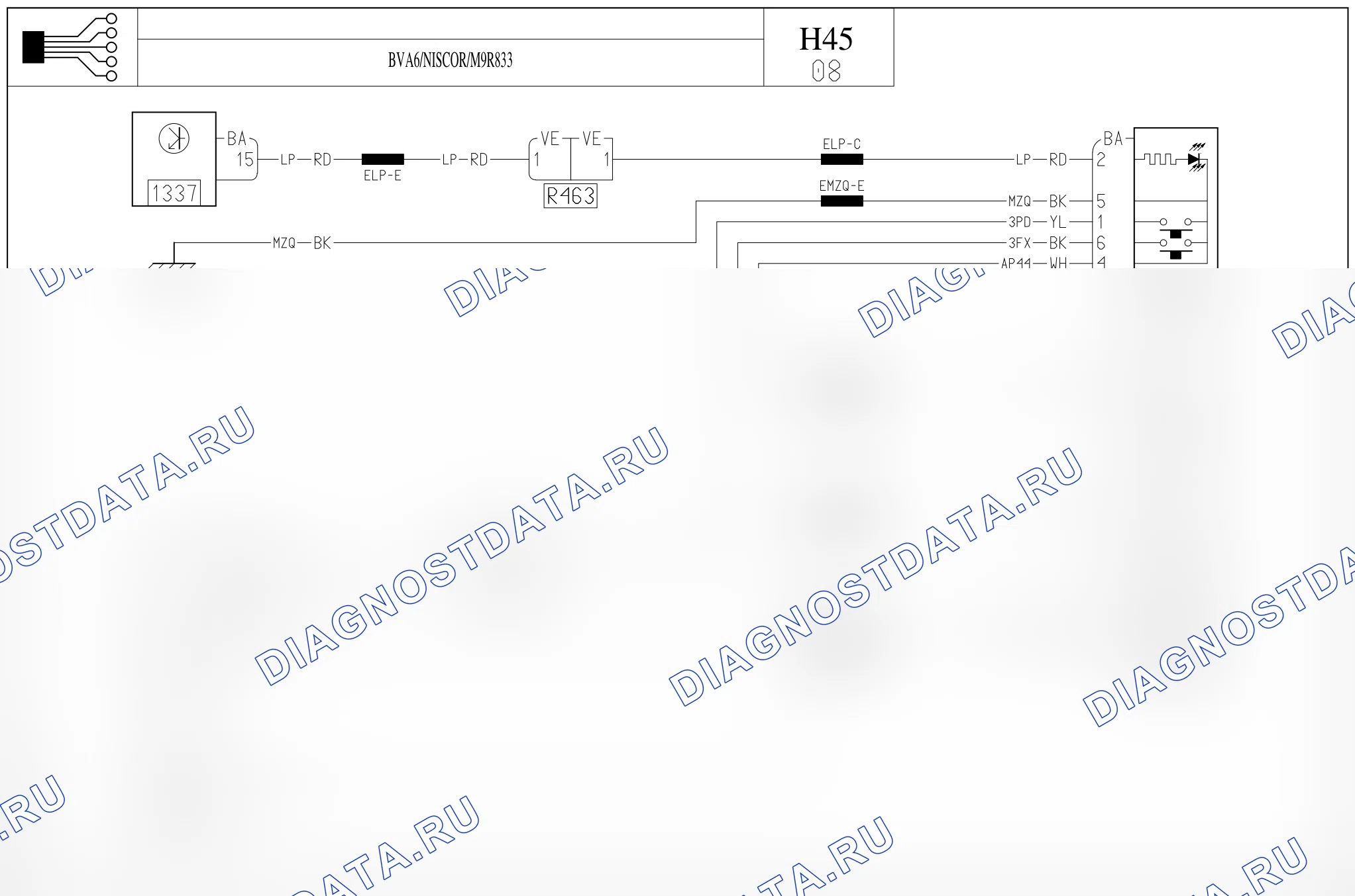 Электросхема круиз-контроля — для а/м с: двиг. M9R833 (2.0 dCi дизель) + BVA6, Техническая конструкция nissan korea — для а/м с: двиг. M9R833 (2.0 dCi дизель) + BVA6, Техническая конструкция nissan korea. Renault Koleos I (2008-2016)