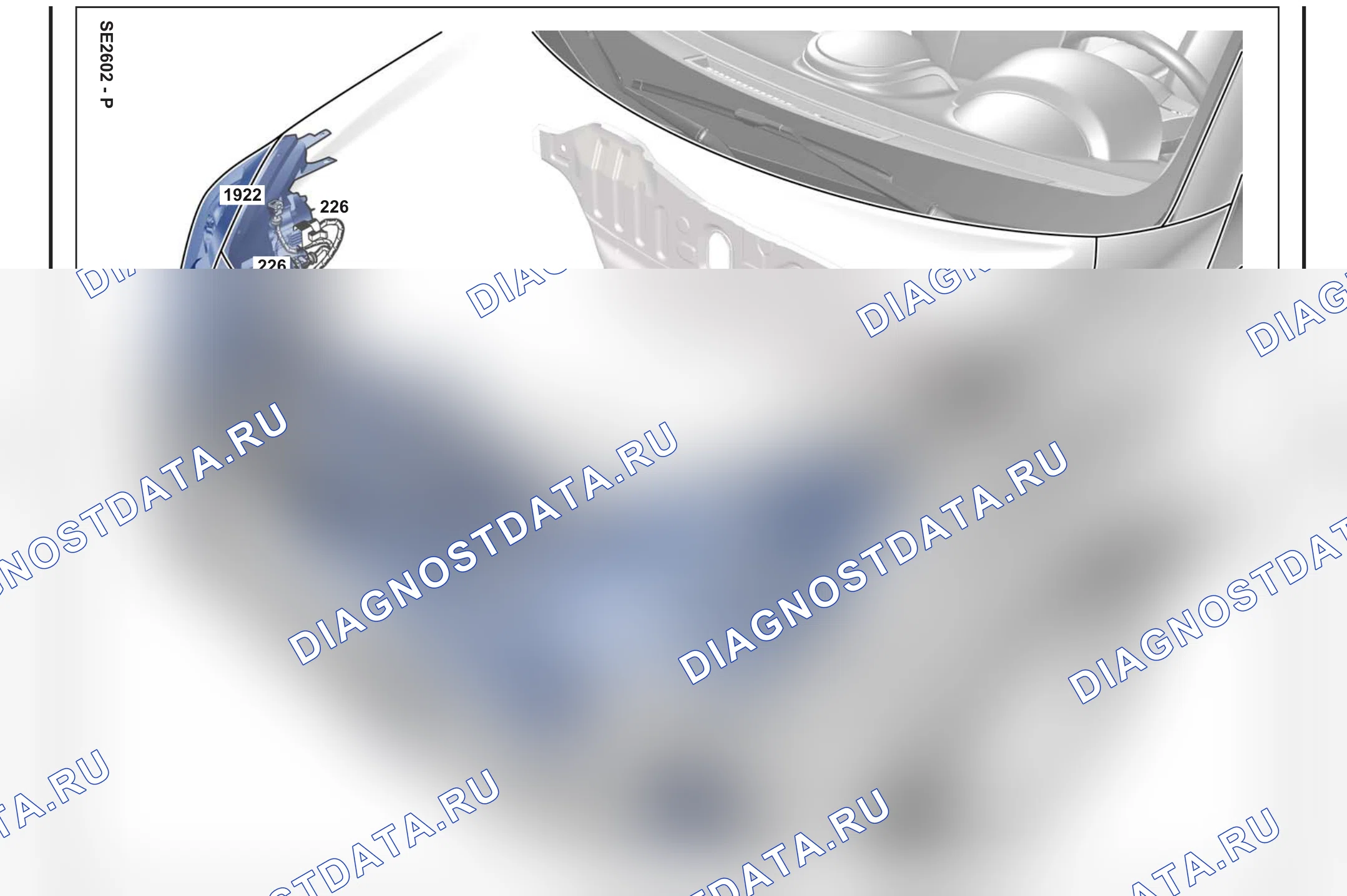 Расположение компонентов — Расположение компонентов: лист S1 — Расположение компонентов: лист S1. Renault Koleos I (2008-2016)