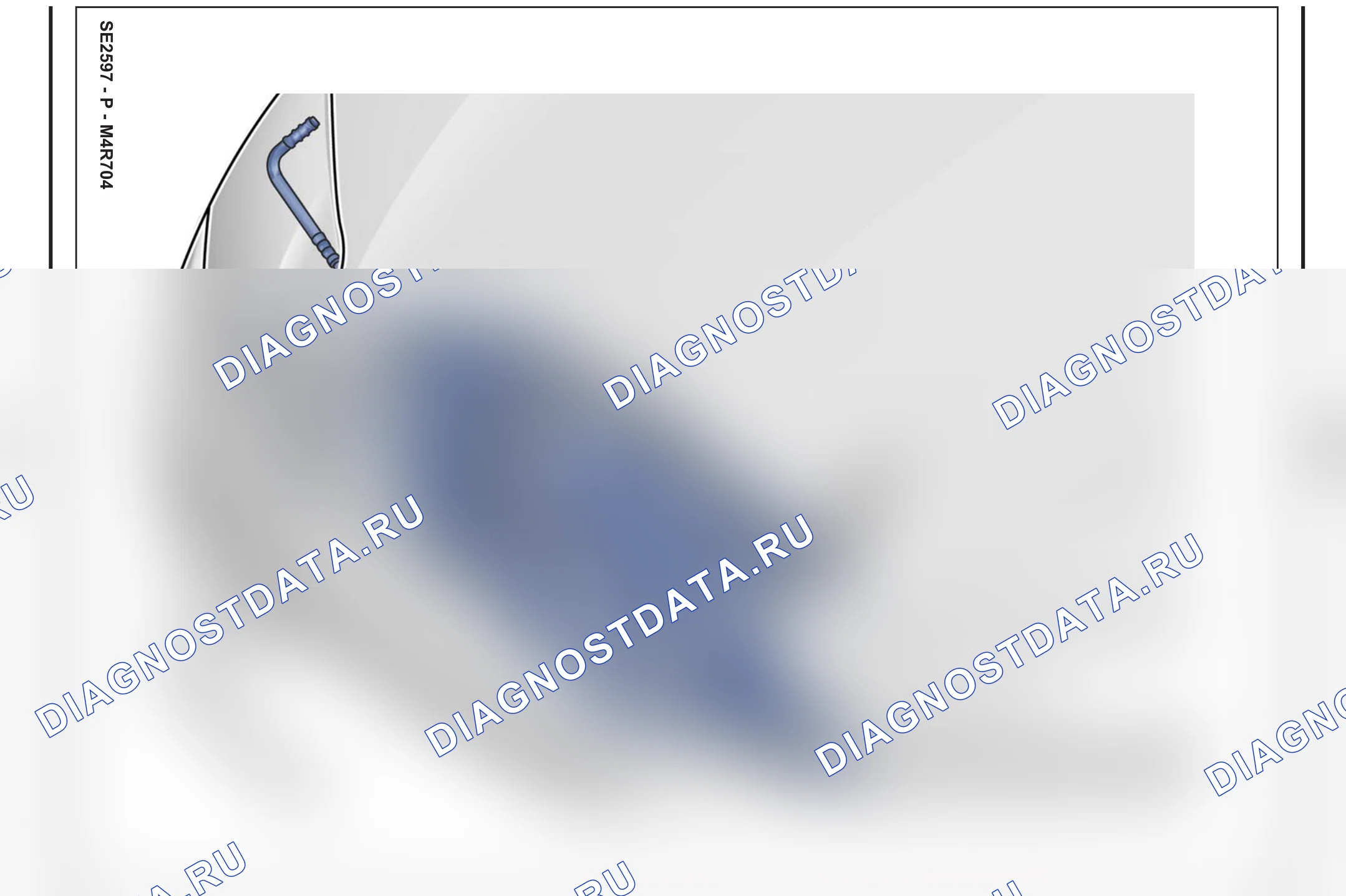 Расположение компонентов — Расположение компонентов: лист S52 — Расположение компонентов: лист S52. Renault Laguna III (2007-2015)