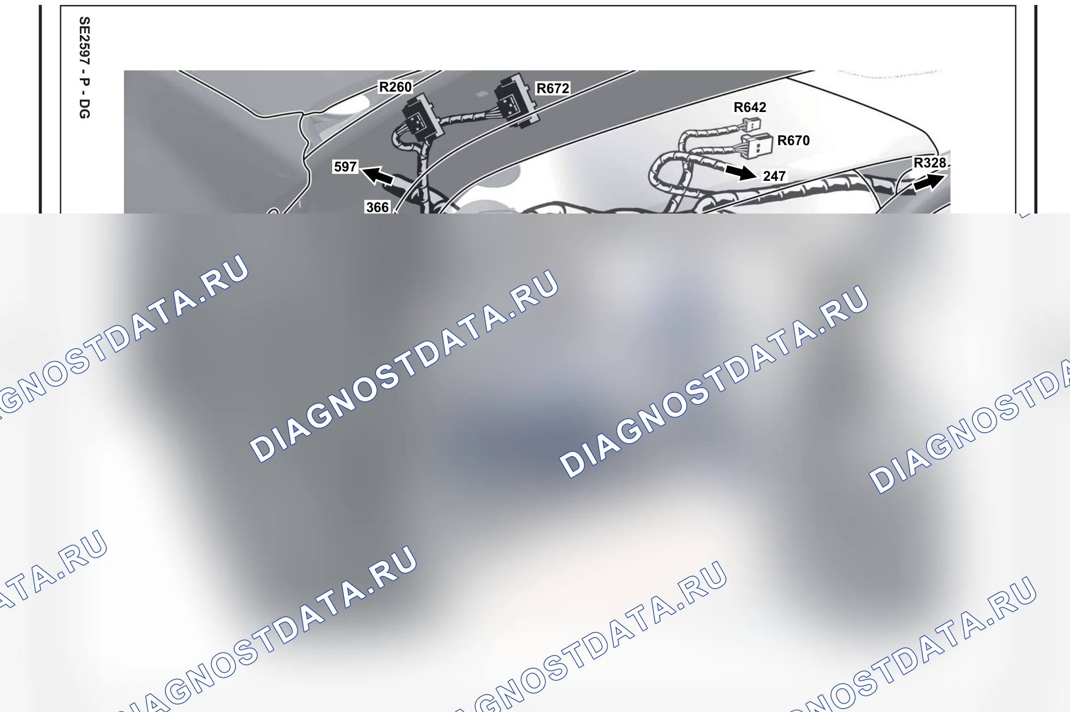Расположение компонентов — Расположение компонентов: лист S6 — Расположение компонентов: лист S6. Renault Laguna III (2007-2015)