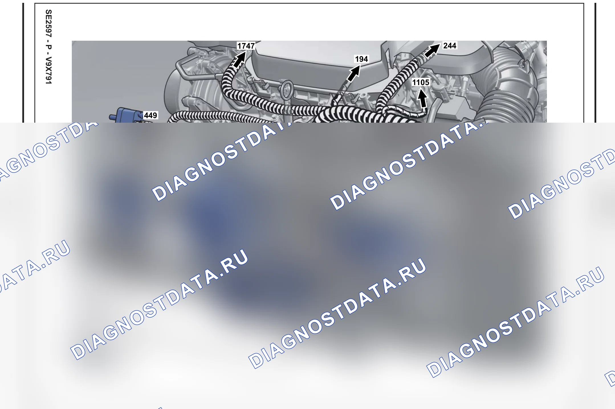 Расположение компонентов — Расположение компонентов: лист S78 — Расположение компонентов: лист S78. Renault Laguna III (2007-2015)