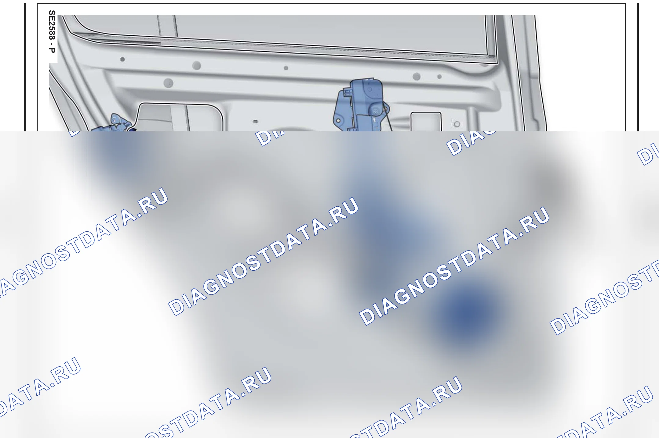 Расположение компонентов — Расположение компонентов: лист S21 — Расположение компонентов: лист S21. Renault Logan I (2004-2015)