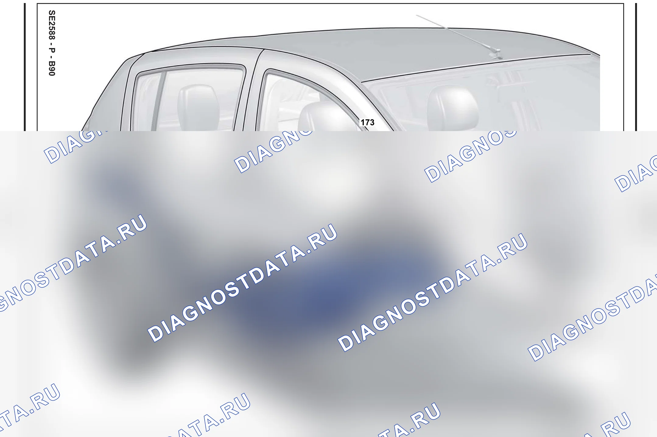 Расположение компонентов — Расположение компонентов: лист S25 — Расположение компонентов: лист S25. Renault Logan I (2004-2015)