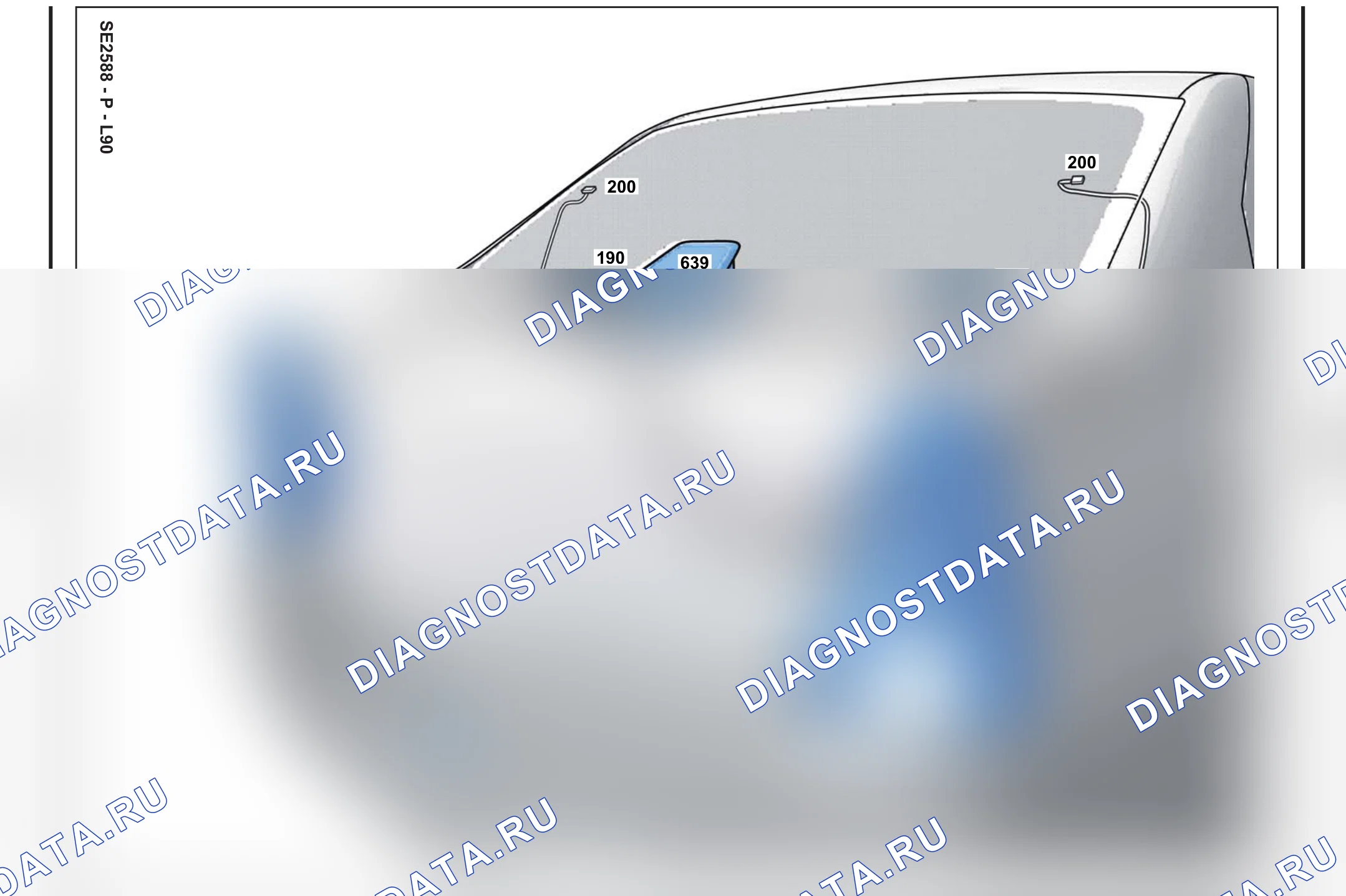 Расположение компонентов — Расположение компонентов: лист S27 — Расположение компонентов: лист S27. Renault Logan I (2004-2015)