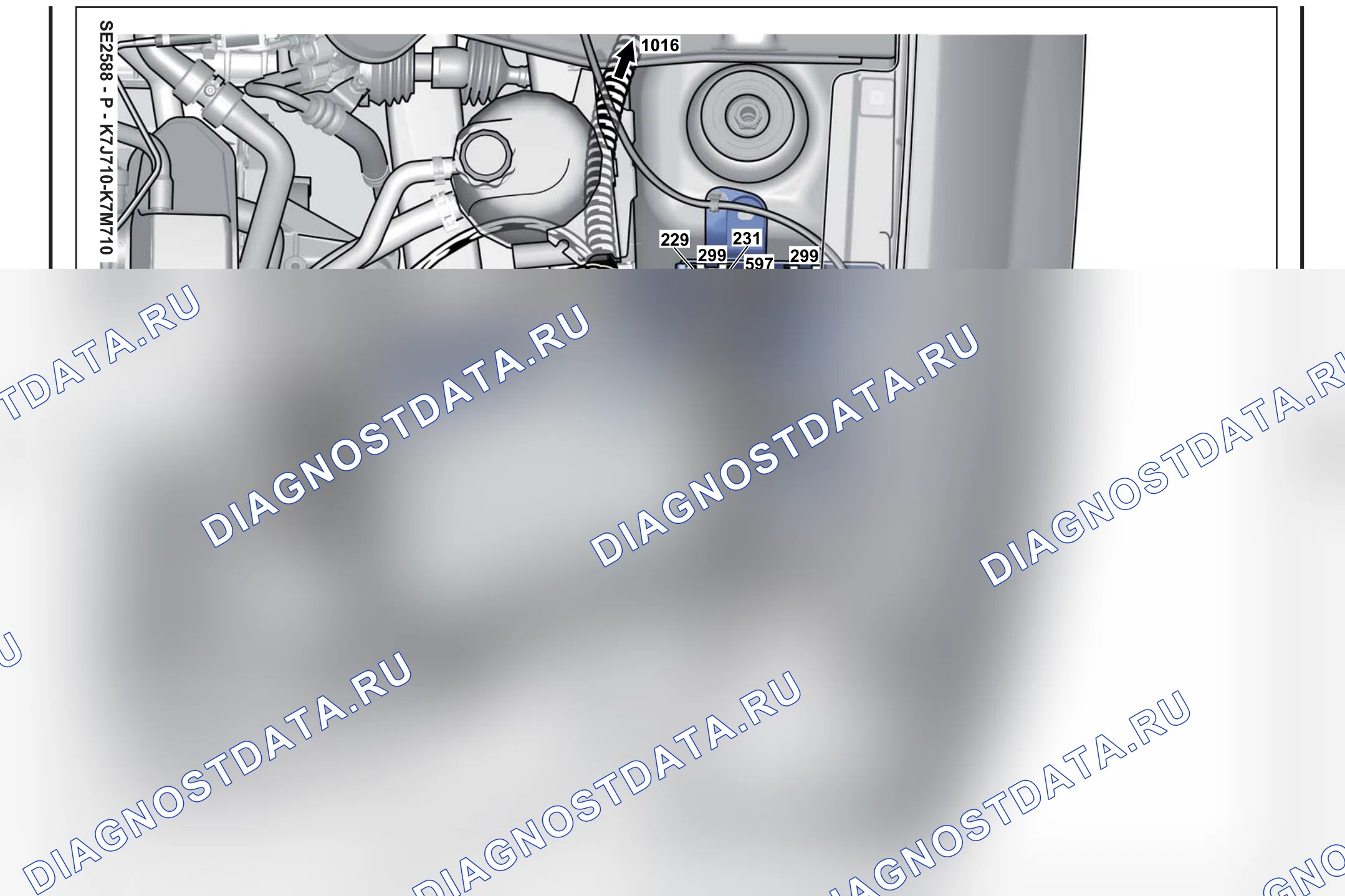 Расположение компонентов — Расположение компонентов: лист S40 — Расположение компонентов: лист S40. Renault Logan I (2004-2015)