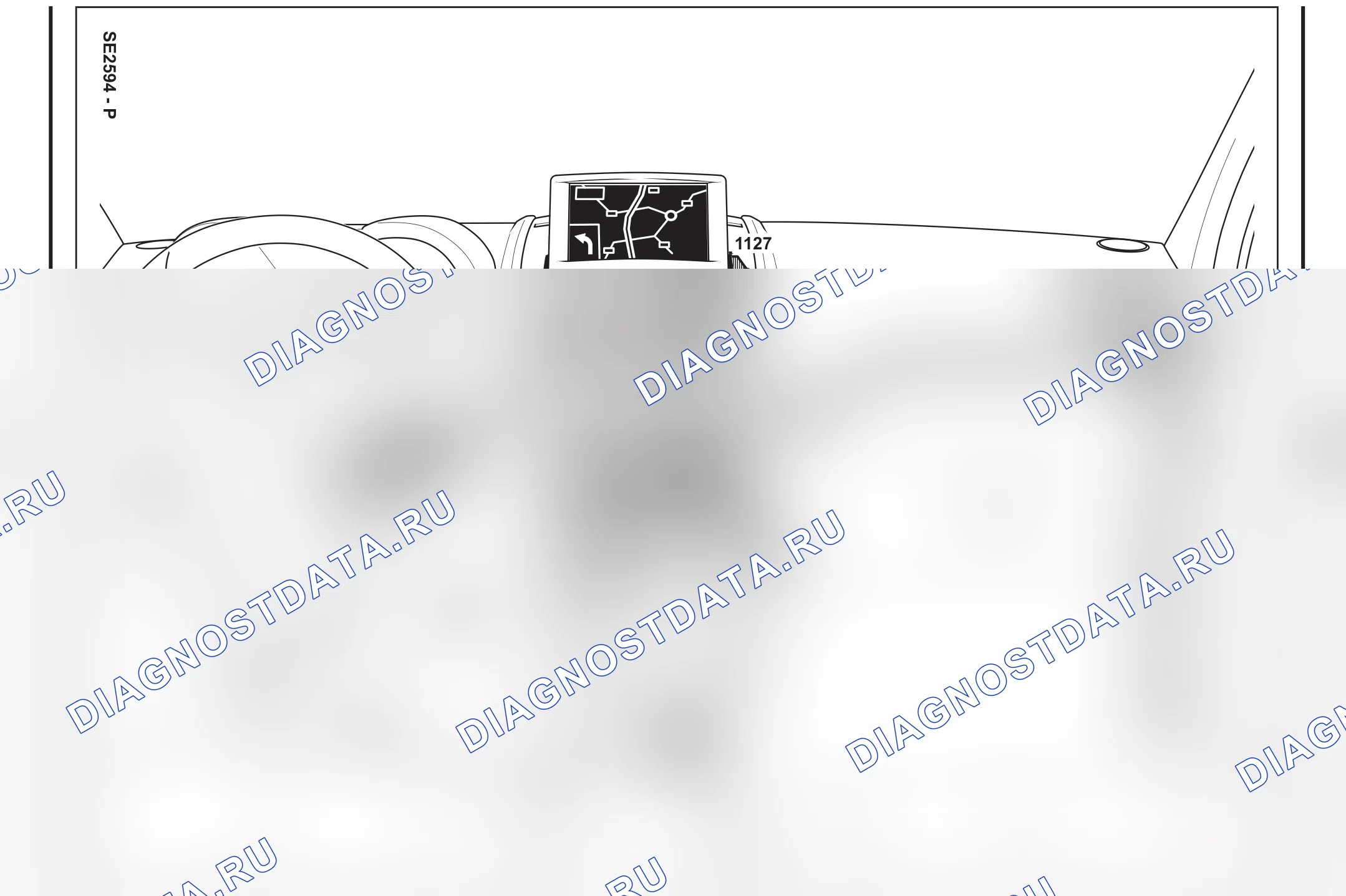 Расположение компонентов — Расположение компонентов: лист S10 — Расположение компонентов: лист S10. Renault Megane II (2002-2009)