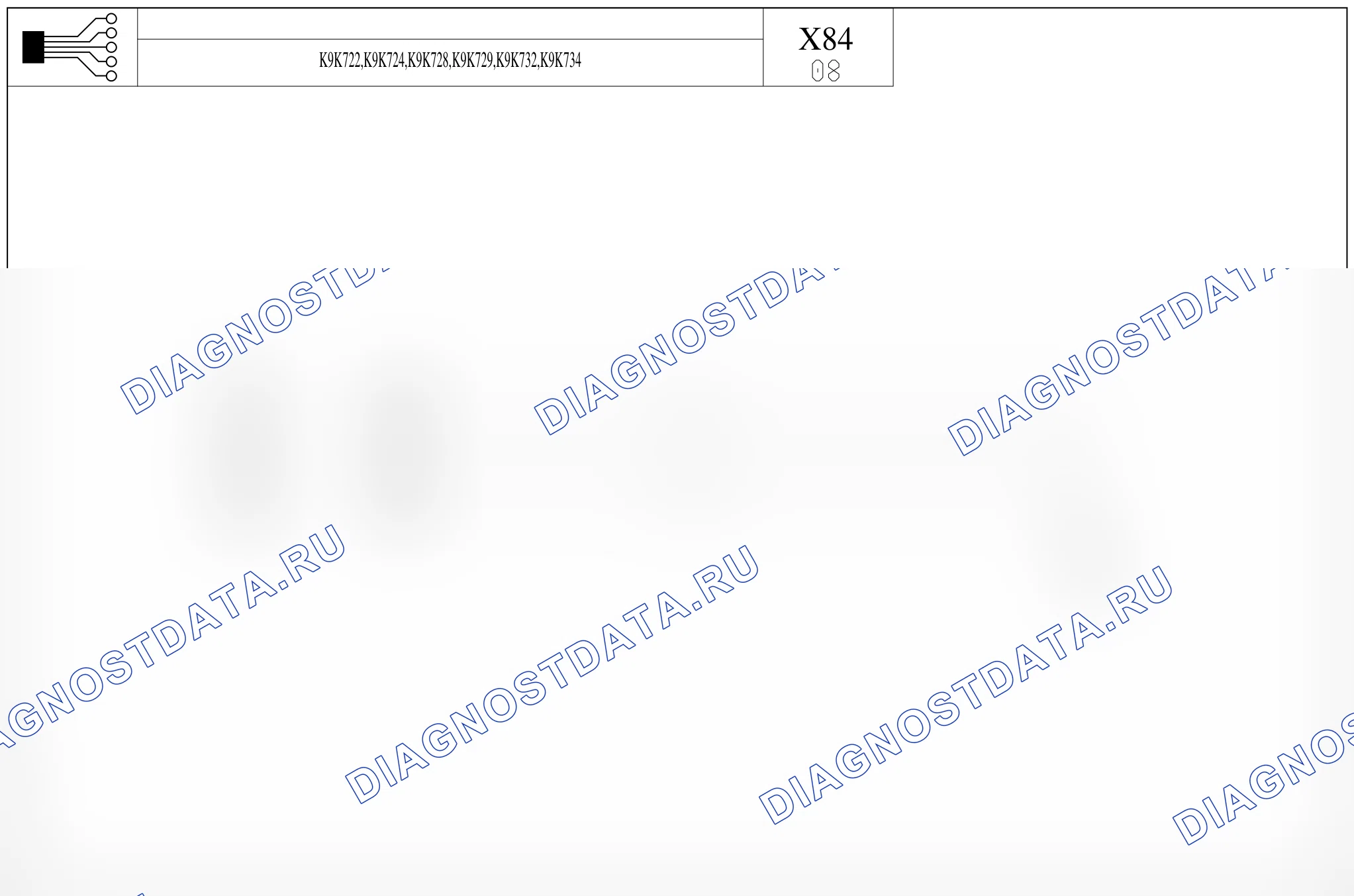 Точки массы — для а/м с: двиг. K9K722/724/728/729/732/734 (1.5 dCi дизель) — для а/м с: двиг. K9K722/724/728/729/732/734 (1.5 dCi дизель). Renault Megane II (2002-2009)
