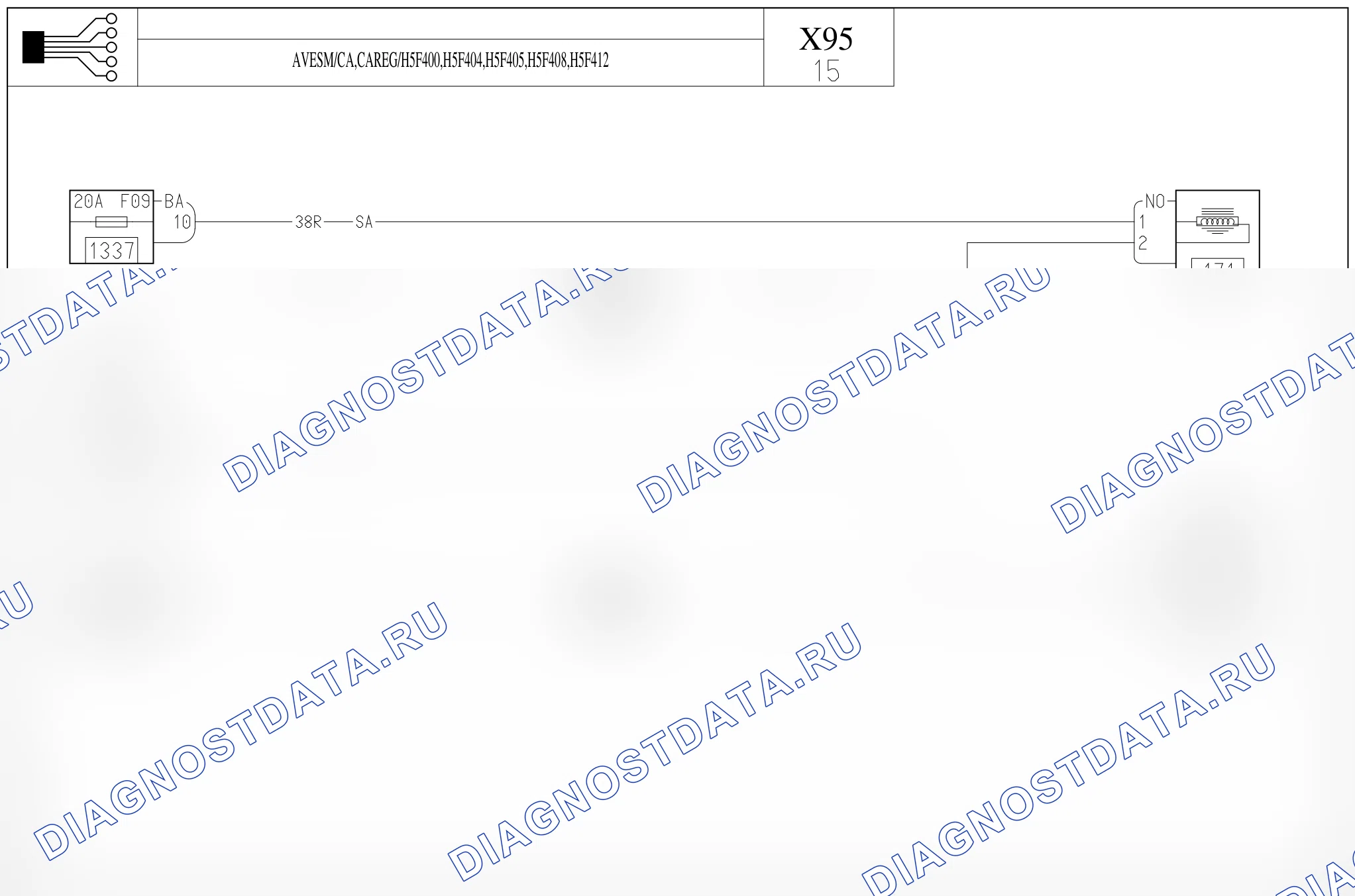 Электросхема компрессора кондиционера — для а/м с: двиг. H5F400/404/405/408/412 (1.2 TCe бензин) + климат-контроль, С управлением потреблением энергии — для а/м с: двиг. H5F400/404/405/408/412 (1.2 TCe бензин) + климат-контроль, С управлением потреблением энергии. Renault Megane III (2008-2016)