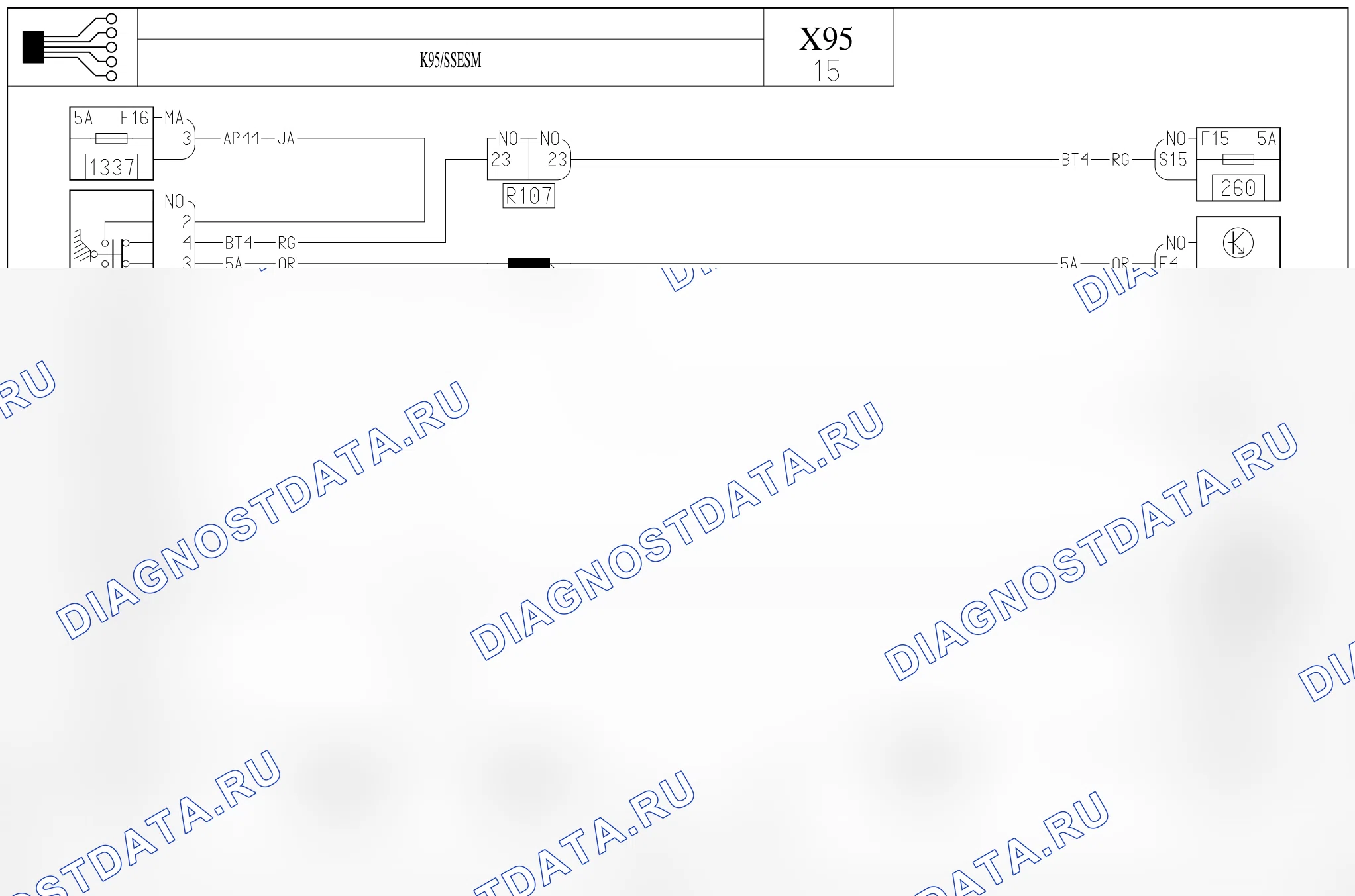 Стоп-сигнал и верхний стоп-сигнал — для а/м с: Универсал X95, Без управления потреблением энергии — для а/м с: Универсал X95, Без управления потреблением энергии. Renault Megane III (2008-2016)