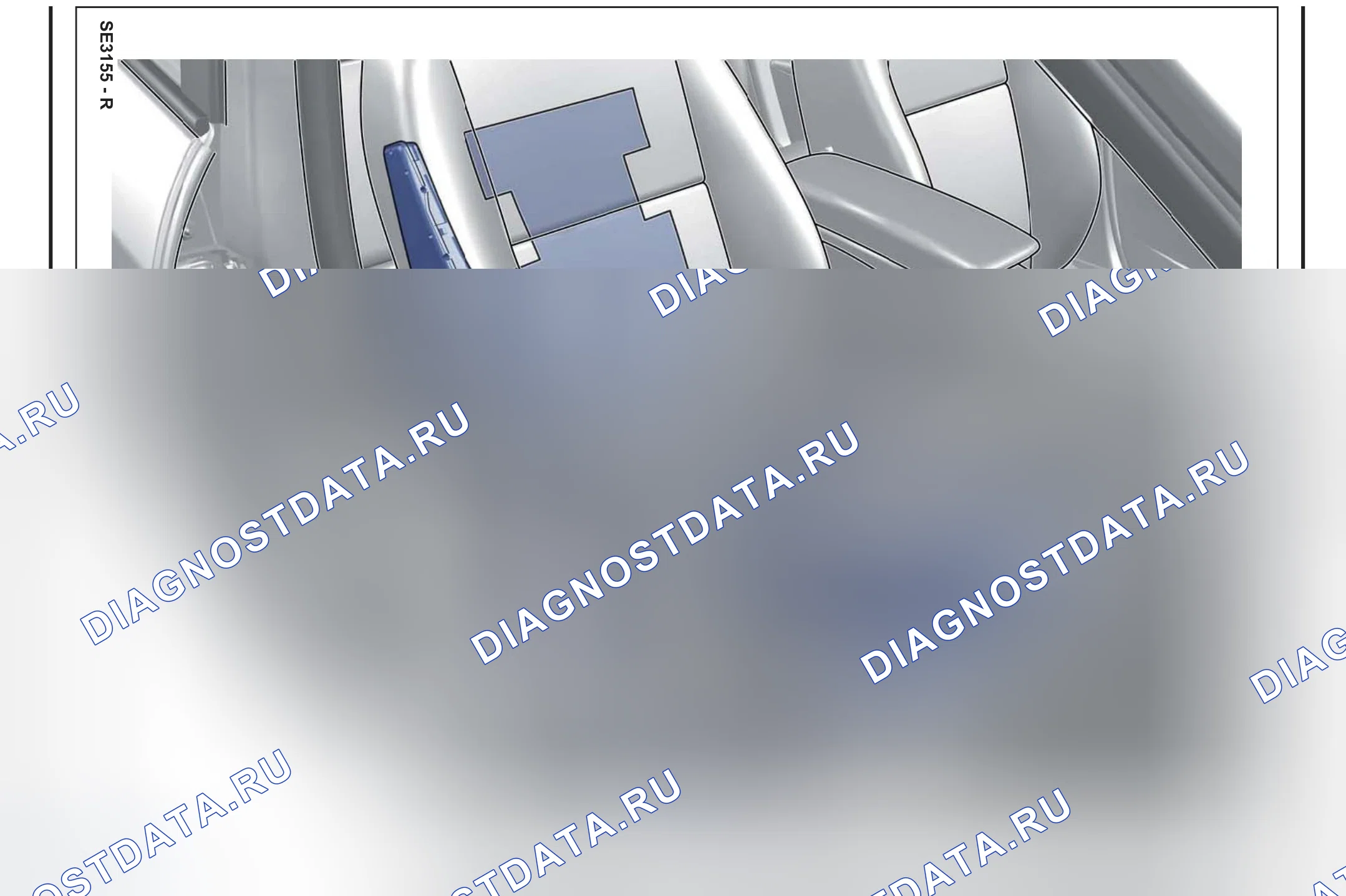 Расположение компонентов — Расположение компонентов: лист S42 — Расположение компонентов: лист S42. Renault Scenic III (2009-2016)
