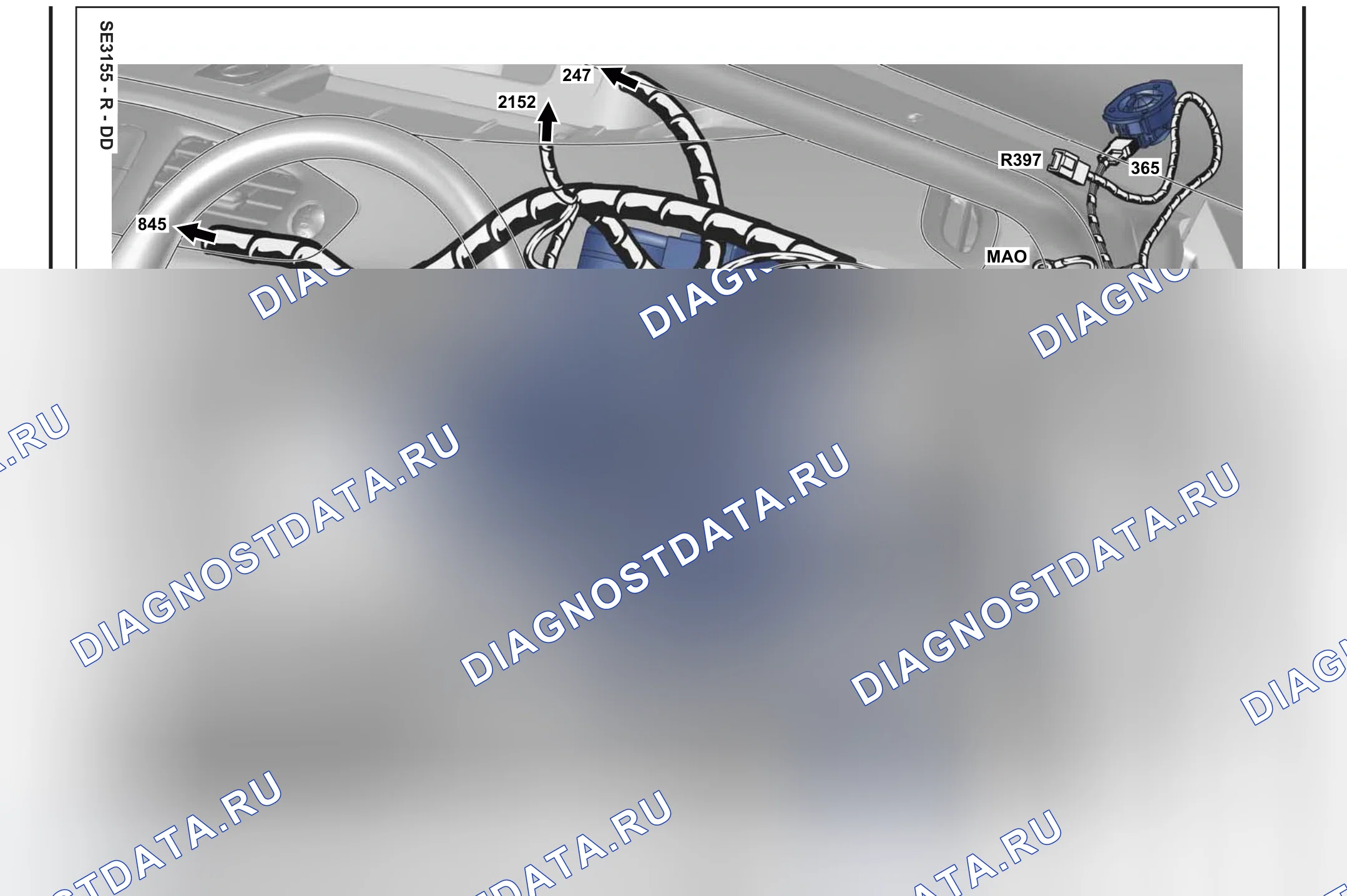 Расположение компонентов — Расположение компонентов: лист S20 — Расположение компонентов: лист S20. Renault Scenic III (2009-2016)