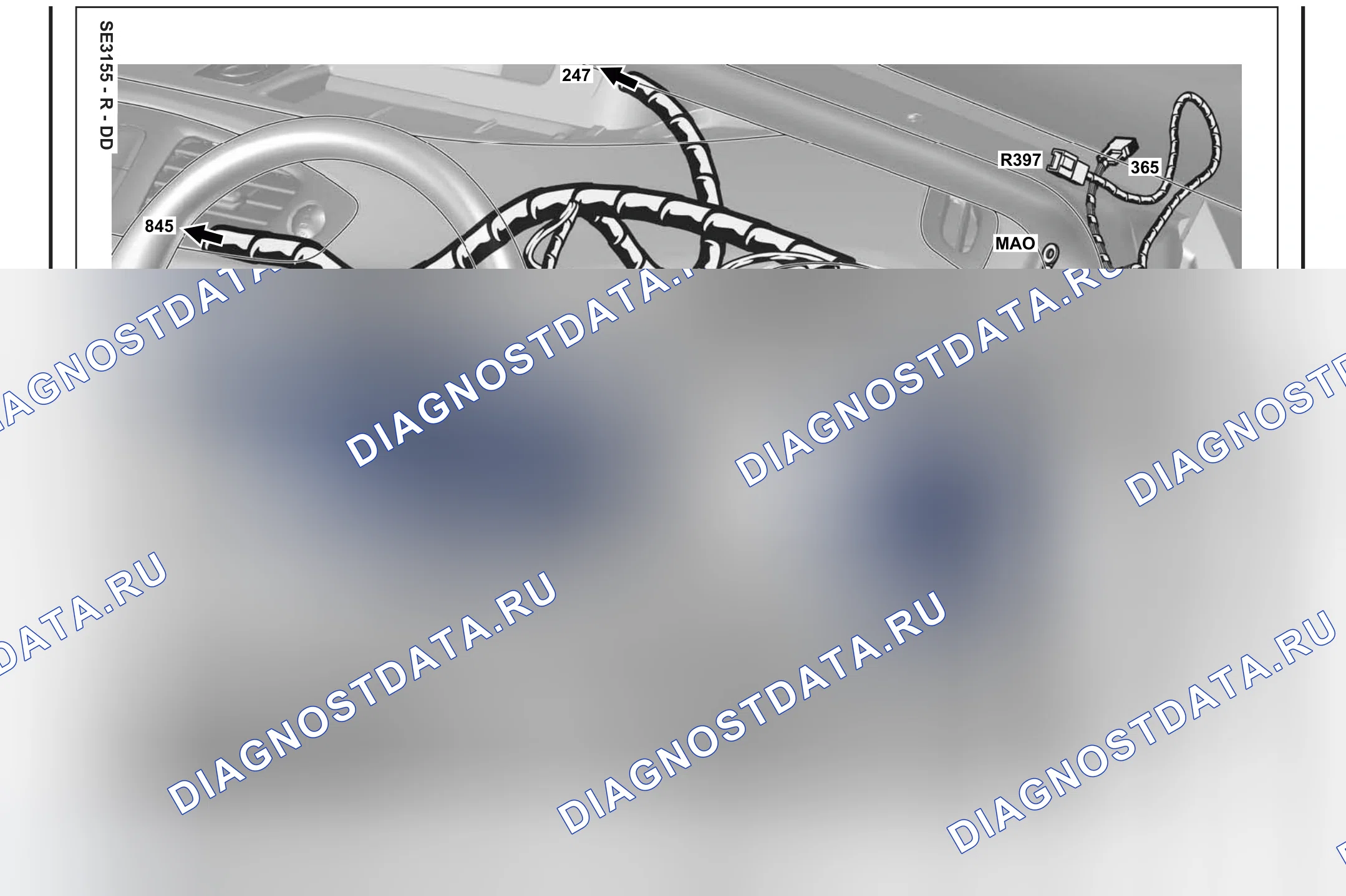 Расположение компонентов — Расположение компонентов: лист S21 — Расположение компонентов: лист S21. Renault Scenic III (2009-2016)