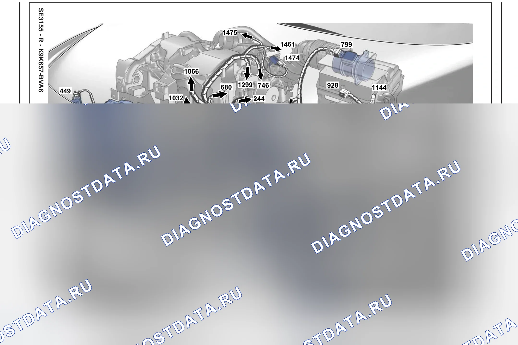Расположение компонентов — Расположение компонентов: лист S88 — Расположение компонентов: лист S88. Renault Scenic III (2009-2016)