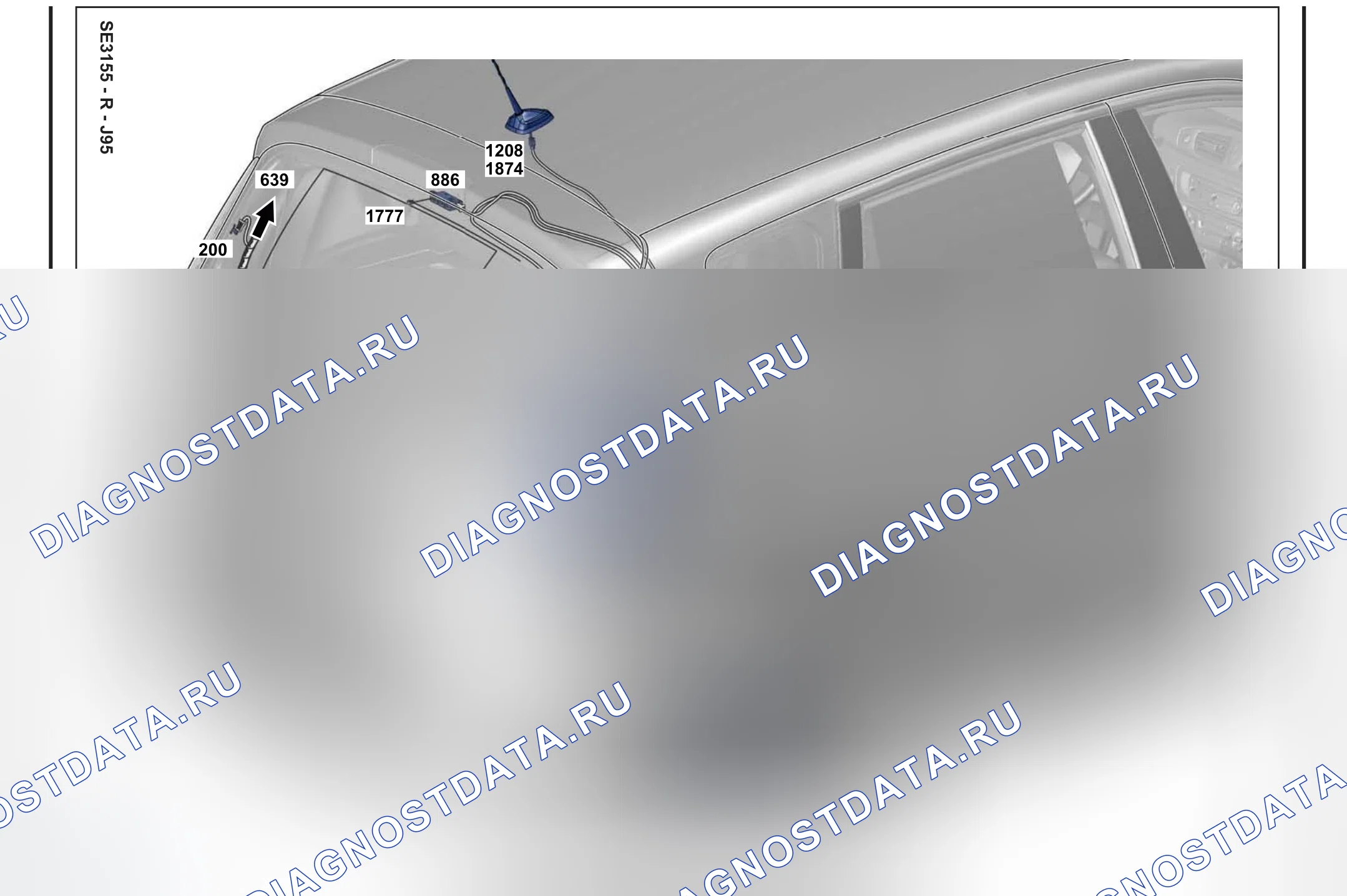 Расположение компонентов — Расположение компонентов: лист S35 — Расположение компонентов: лист S35. Renault Scenic III (2009-2016)