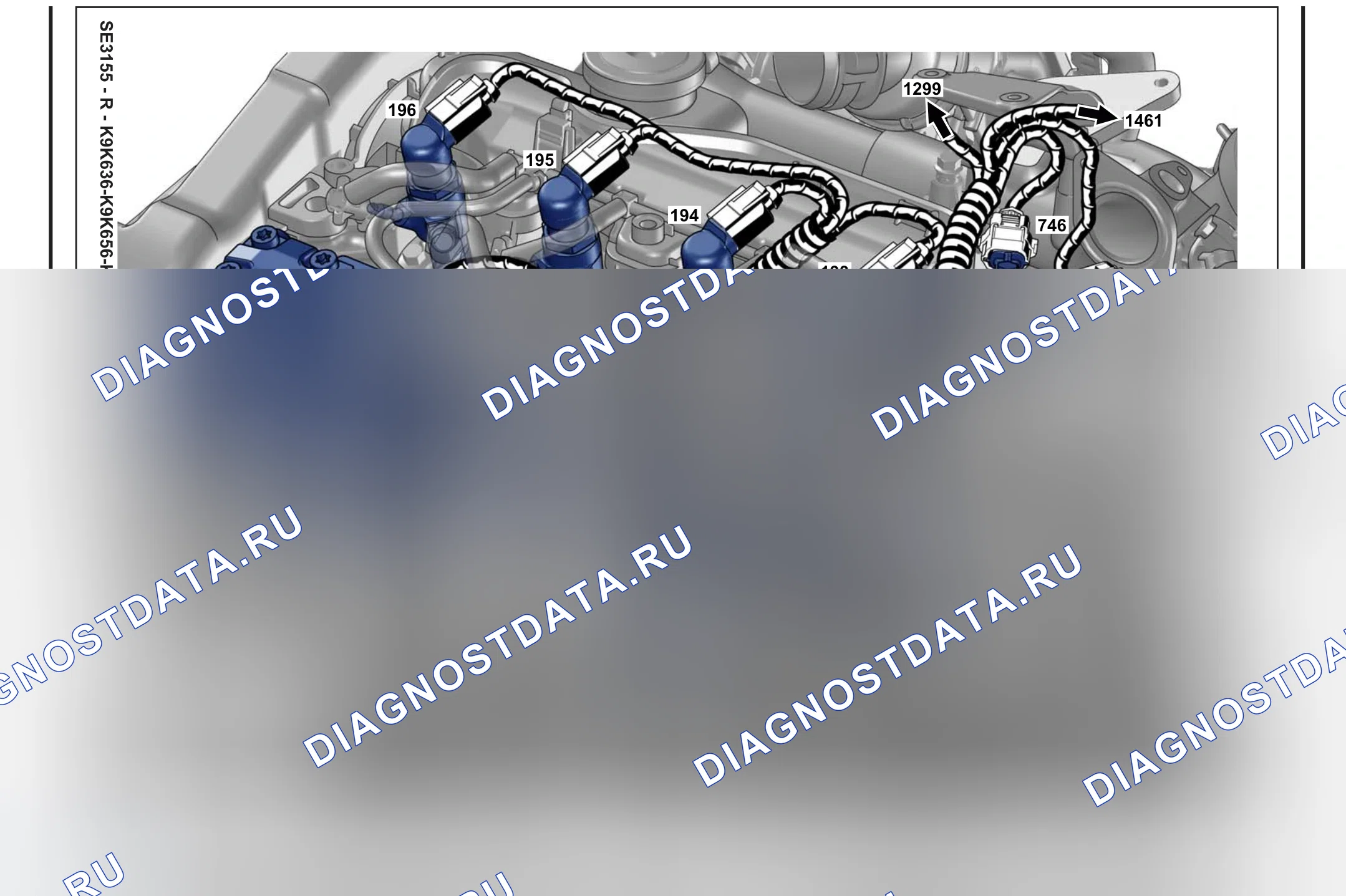 Расположение компонентов — Расположение компонентов: лист S89 — Расположение компонентов: лист S89. Renault Scenic III (2009-2016)