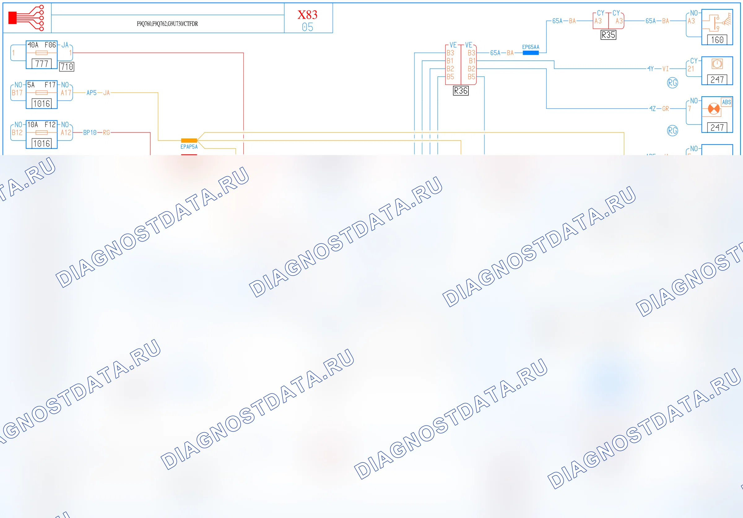 Система стабилизации траектории — для а/м с: двиг. F9Q760/762 (1.9 dCi дизель), G9U730 (2.5 dCi дизель) + Система стабилизации траектории — для а/м с: двиг. F9Q760/762 (1.9 dCi дизель), G9U730 (2.5 dCi дизель) + Система стабилизации траектории. Renault Trafic II (2001-2014)
