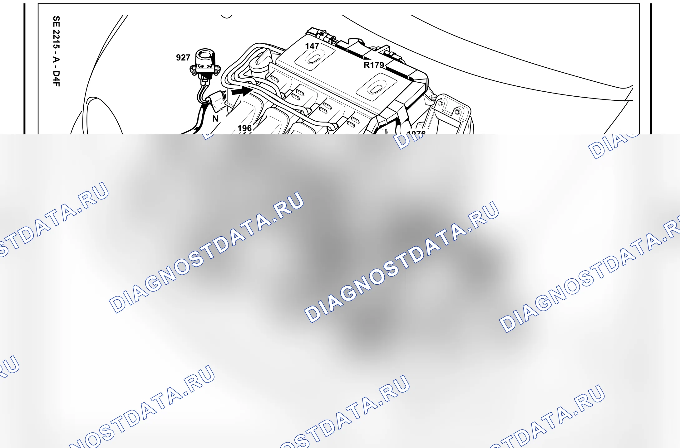 Расположение компонентов — Расположение компонентов: лист S29 — Расположение компонентов: лист S29. Renault Twingo I (1992-2007)