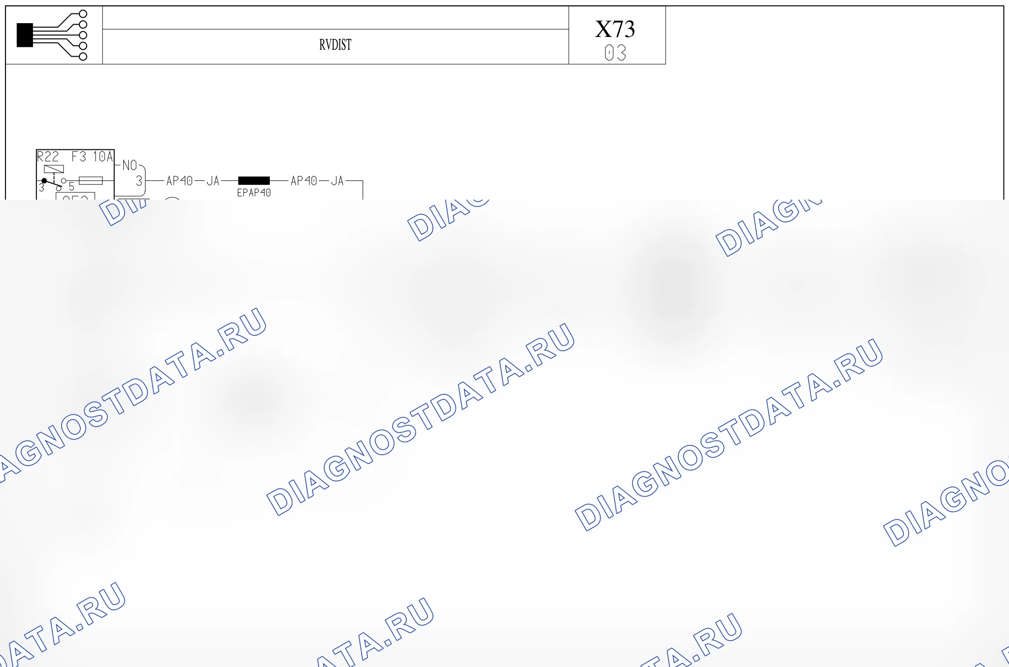 Система поддержания расстояния до идущего впереди а — для а/м с: RVDIST — для а/м с: RVDIST. Renault Vel-Satis I (2001-2009)