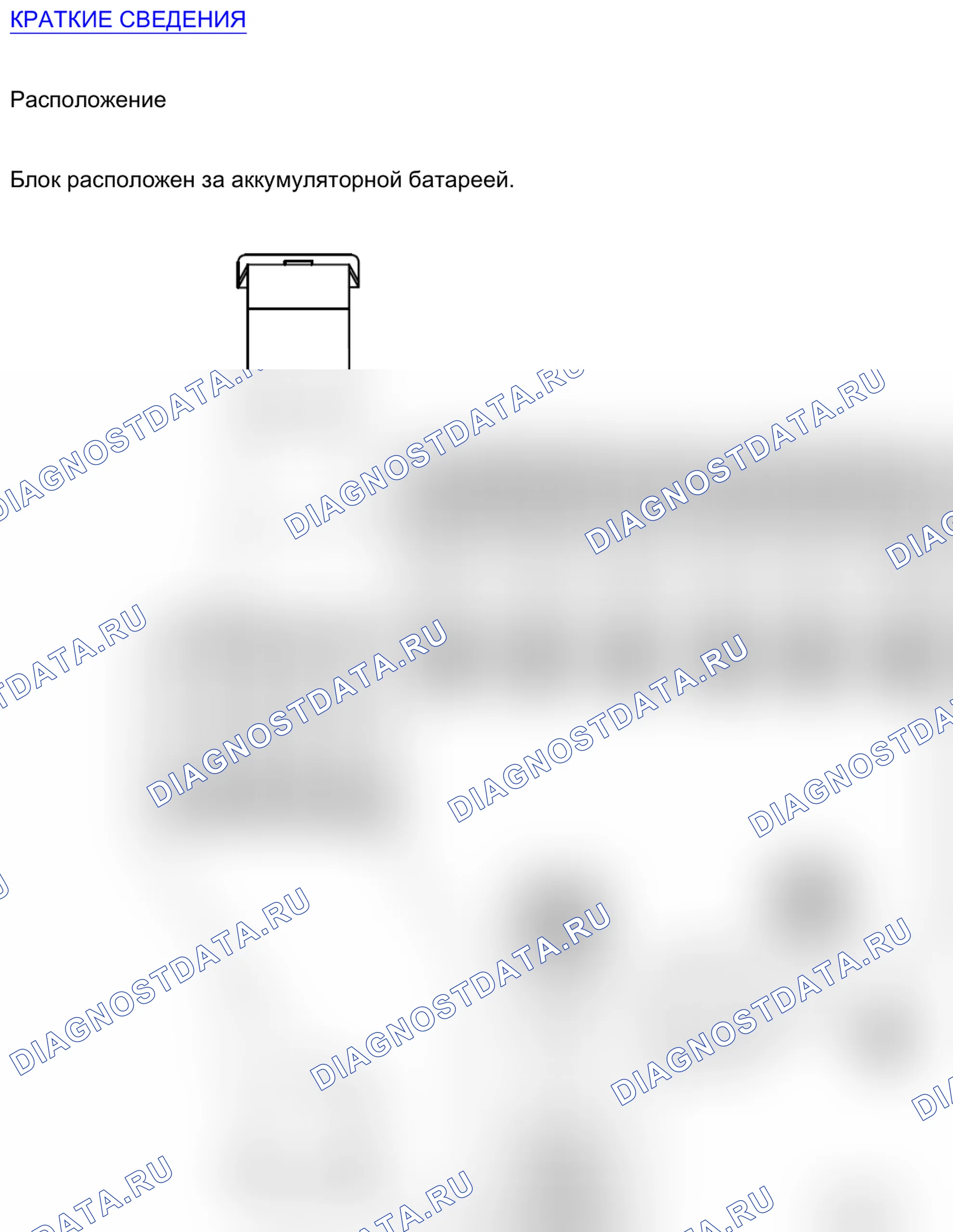 Блоки предохранителей и реле — 1033 — Блок предохранителей защиты плюсовой цепи аккумуляторной батареи — 1033 — Блок предохранителей защиты плюсовой цепи аккумуляторной батареи. Renault Zoe I (2012-2019)