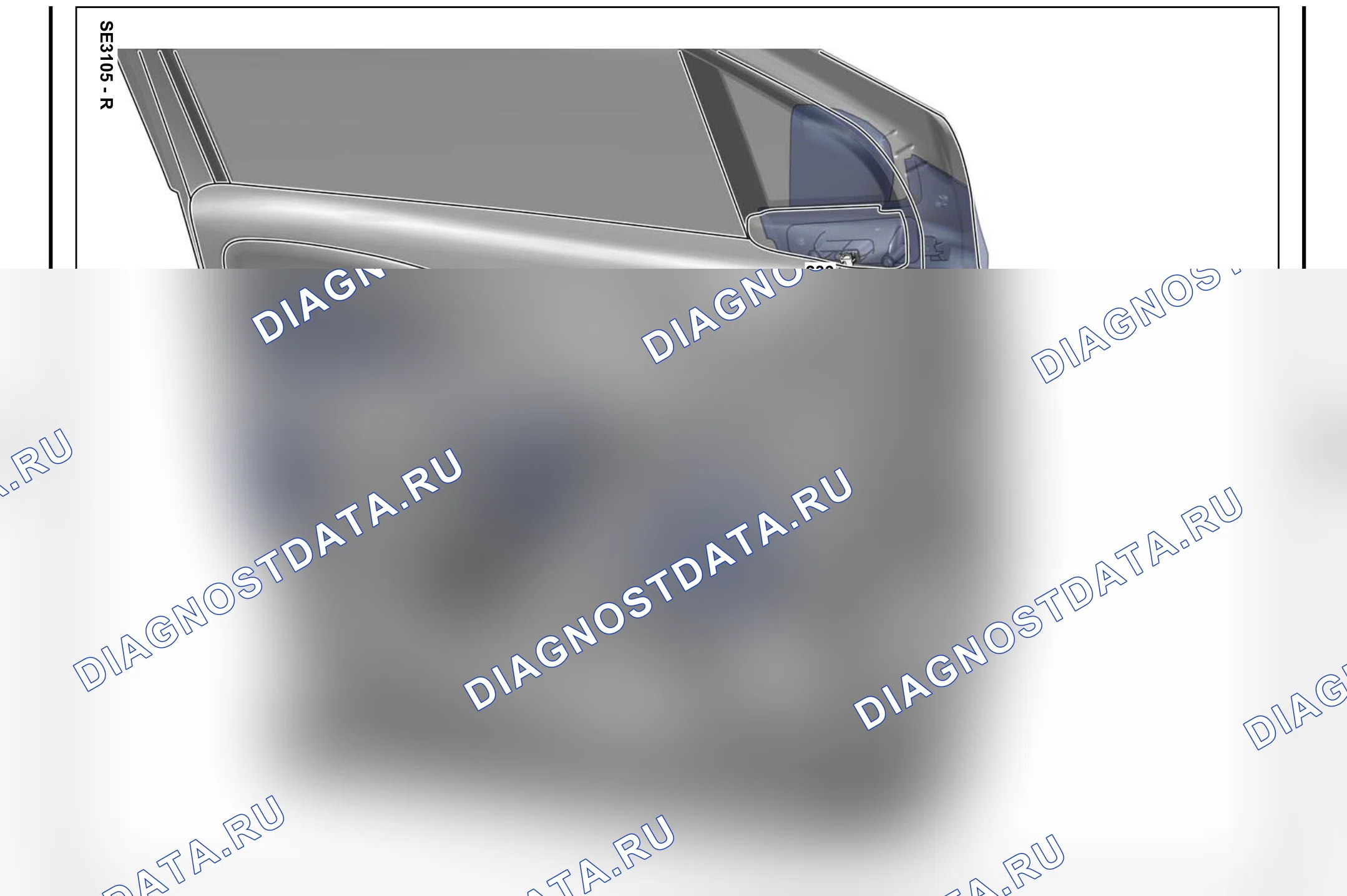Расположение компонентов — Расположение компонентов: лист S22 — Расположение компонентов: лист S22. Renault Zoe I (2012-2019)