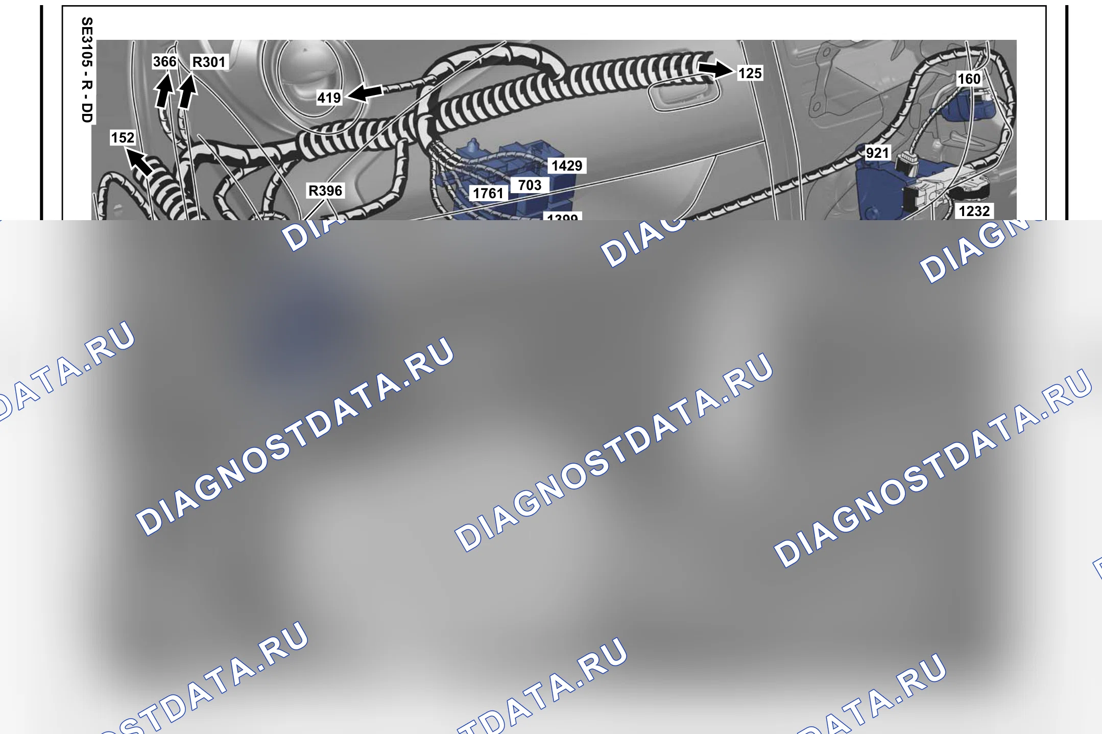 Расположение компонентов — Расположение компонентов: лист S9 — Расположение компонентов: лист S9. Renault Zoe I (2012-2019)