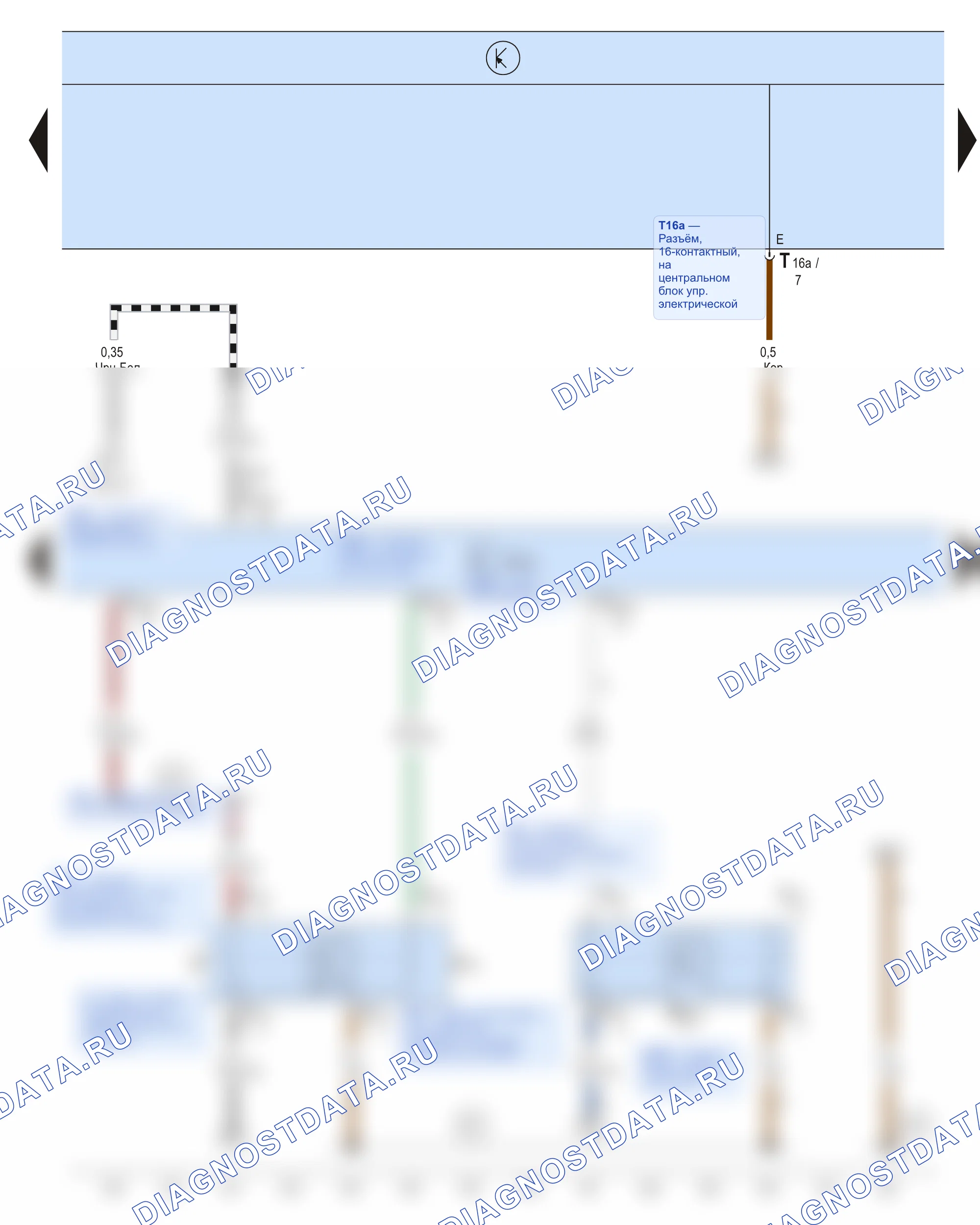 Система управления двигателем (впрыск, зажигание) — Блок управления Motronic (двигатель BZB), 2008 — Блок управления Motronic (двигатель BZB), 2008, Схема 13 из 17. Skoda Octavia Ii (2008-2013)