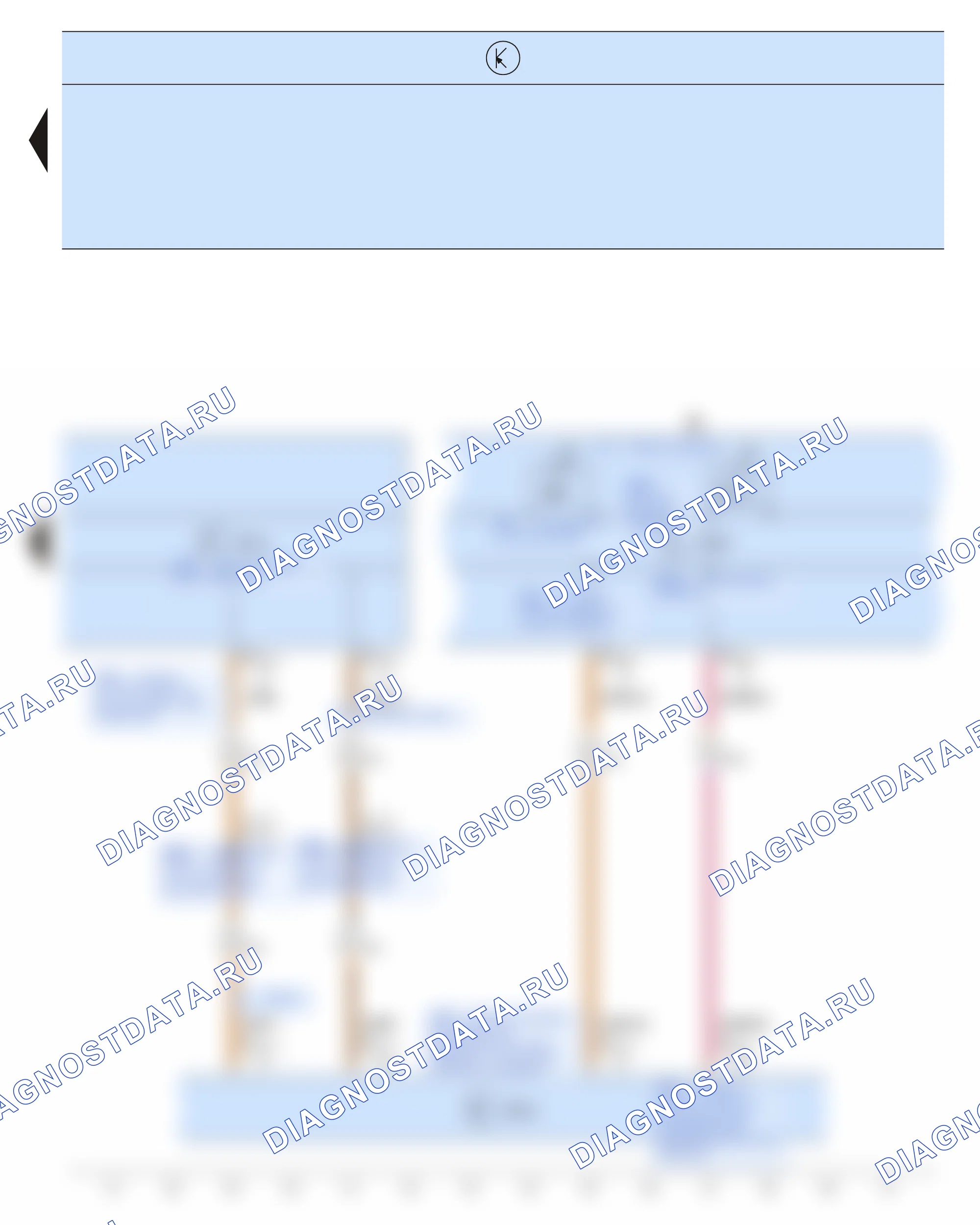 Тормозная система (ABS/ASR/ESP) — Антиблокировочная тормозная система с блокировкой дифференциала, система контроля тяги, электронная программа стабилизации по состоянию на май 2007 г., 2008 — Антиблокировочная тормозная система с блокировкой дифференциала, система контроля тяги, электронная программа стабилизации по состоянию на май 2007 г., 2008, Схема 6 из 6. Skoda Octavia Ii (2008-2013)