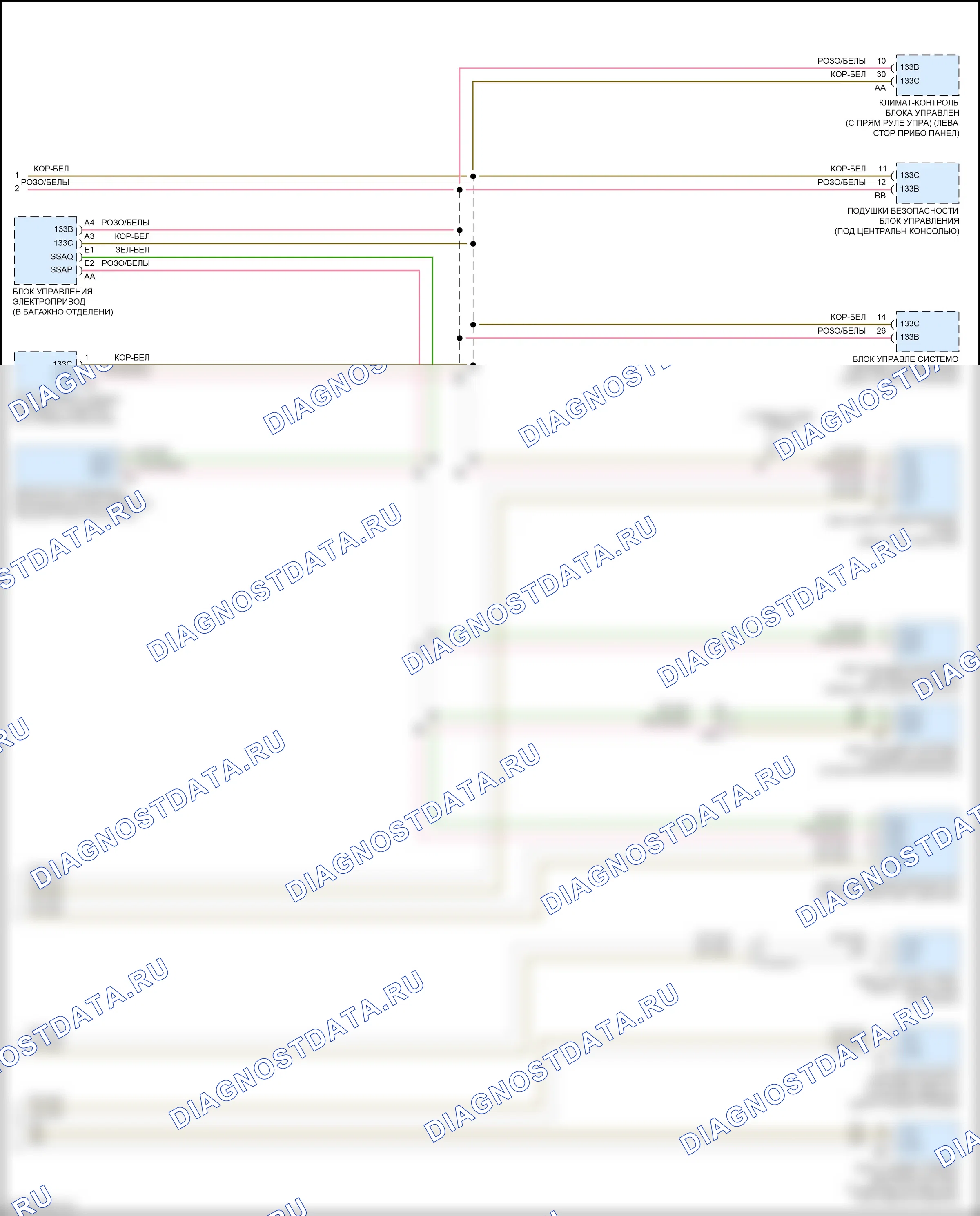 Can шина — Can шина электросхема — Can шина электросхема (2 из 2). Smart Fortwo III (2014-2024)