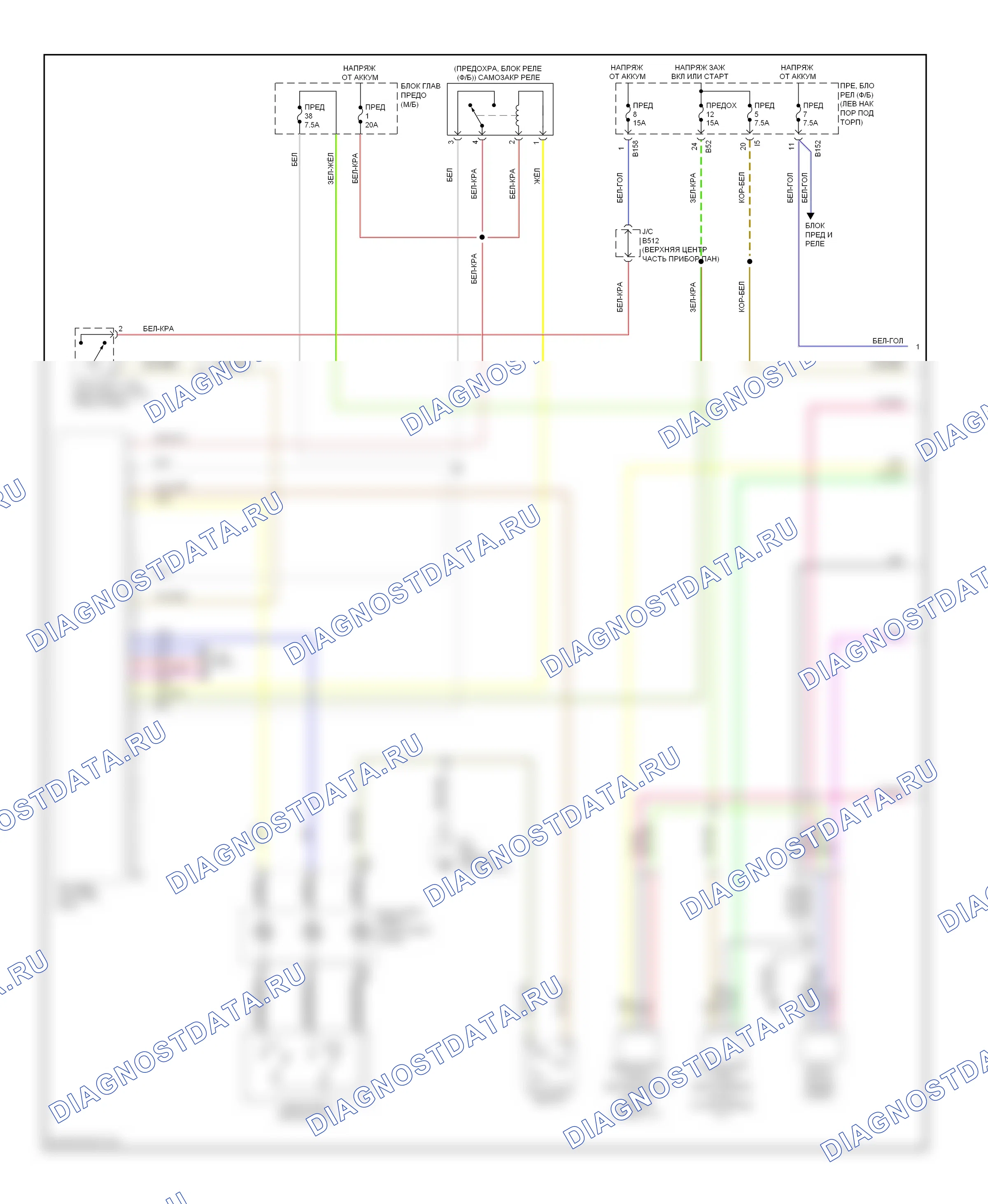 Коробка передач — Электросхема cvt — Электросхема cvt (1 из 2). Subaru Outback BR (2009-2012)
