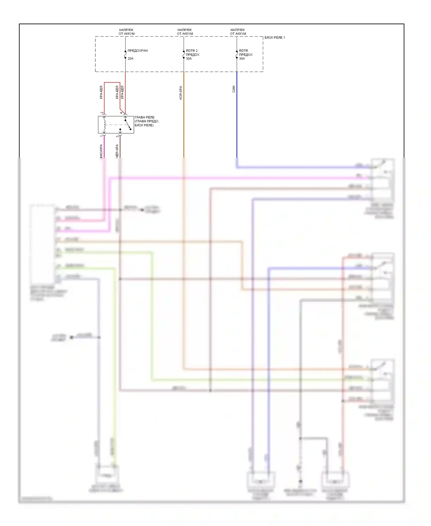 Вентилятор охлаждения — Электросхема вентилятора охлаждения — Электросхема вентилятора охлаждения. Suzuki Kizashi I (2009-2014)