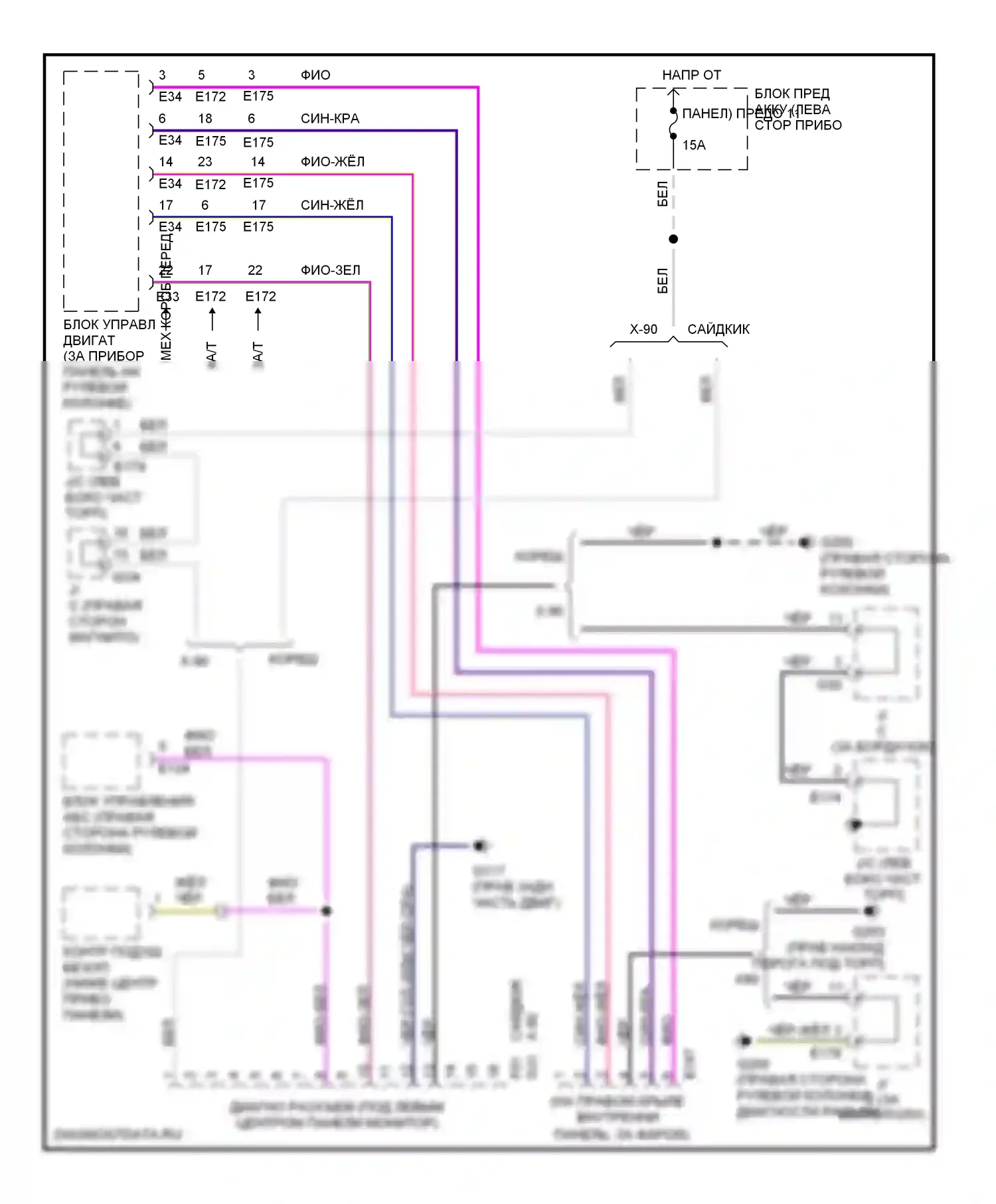 Can шина — Can шина. Suzuki X-90 I (1995-2000)