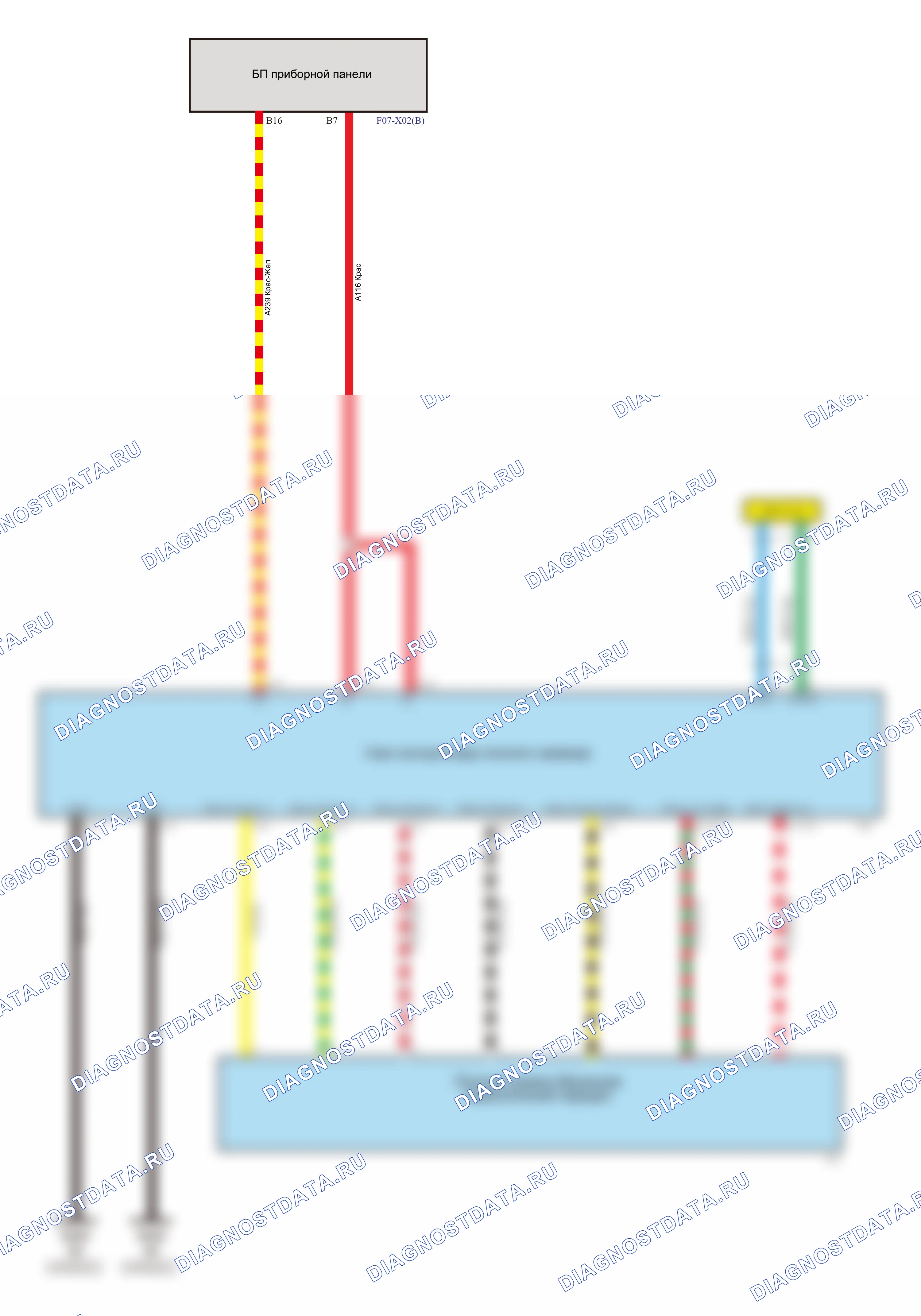 Контроллер полного привода (E20CB) — Электросхема контроллера полного привода (e20cb) — Электросхема контроллера полного привода (e20cb), Схема 1 из 2. Tank 300 I (2020-2026)