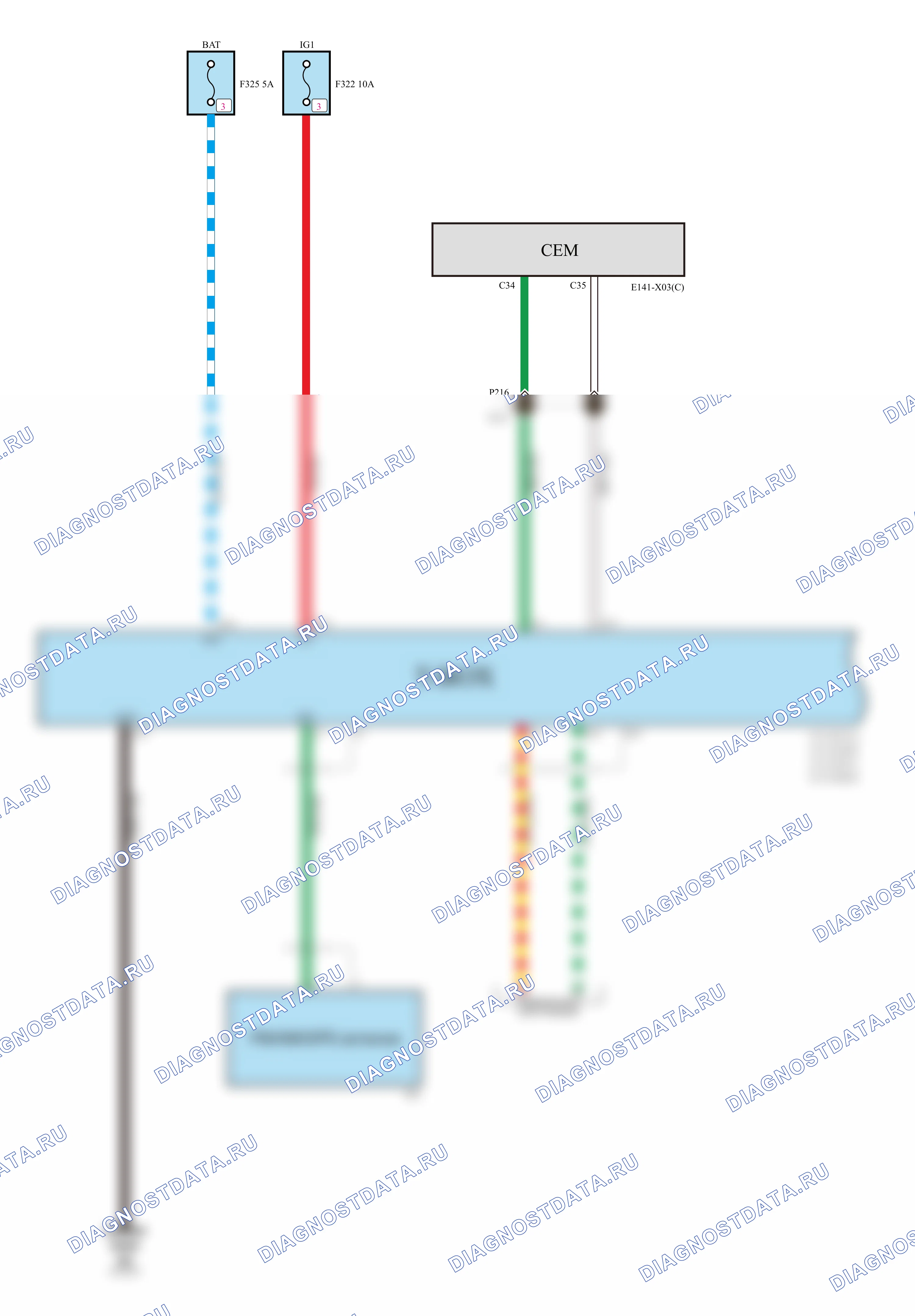 T-BOX-4G — Электросхема t-box-4g — Электросхема t-box-4g, Схема 1 из 2. Tank Tank 500 I (2022-2026)