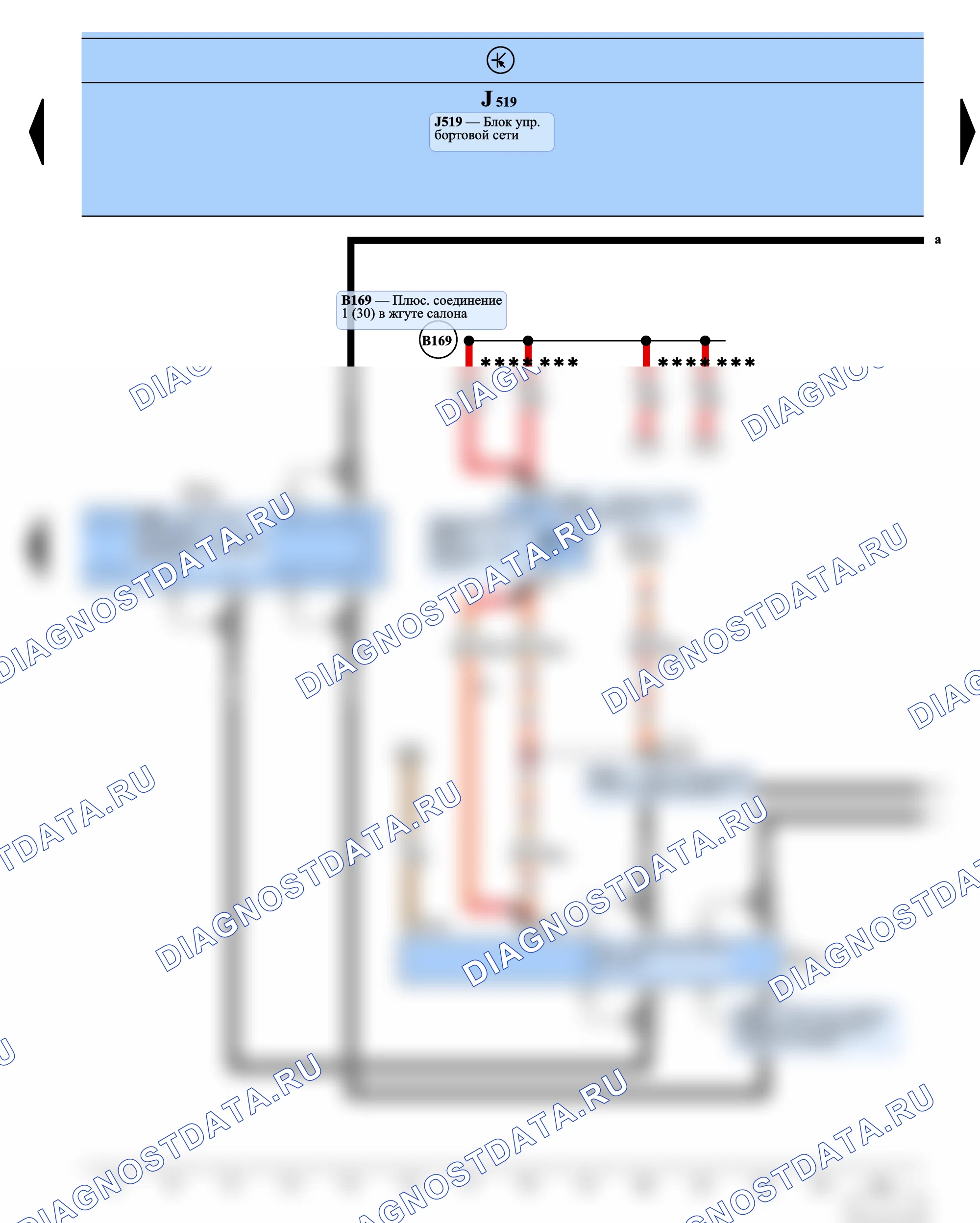 Информационно-развлекательная система — Блок управления с дисплеем радионавигационной системы, 2005 — Блок управления с дисплеем радионавигационной системы, 2005, Схема 9 из 9. Volkswagen Golf Plus I (2005-2009)