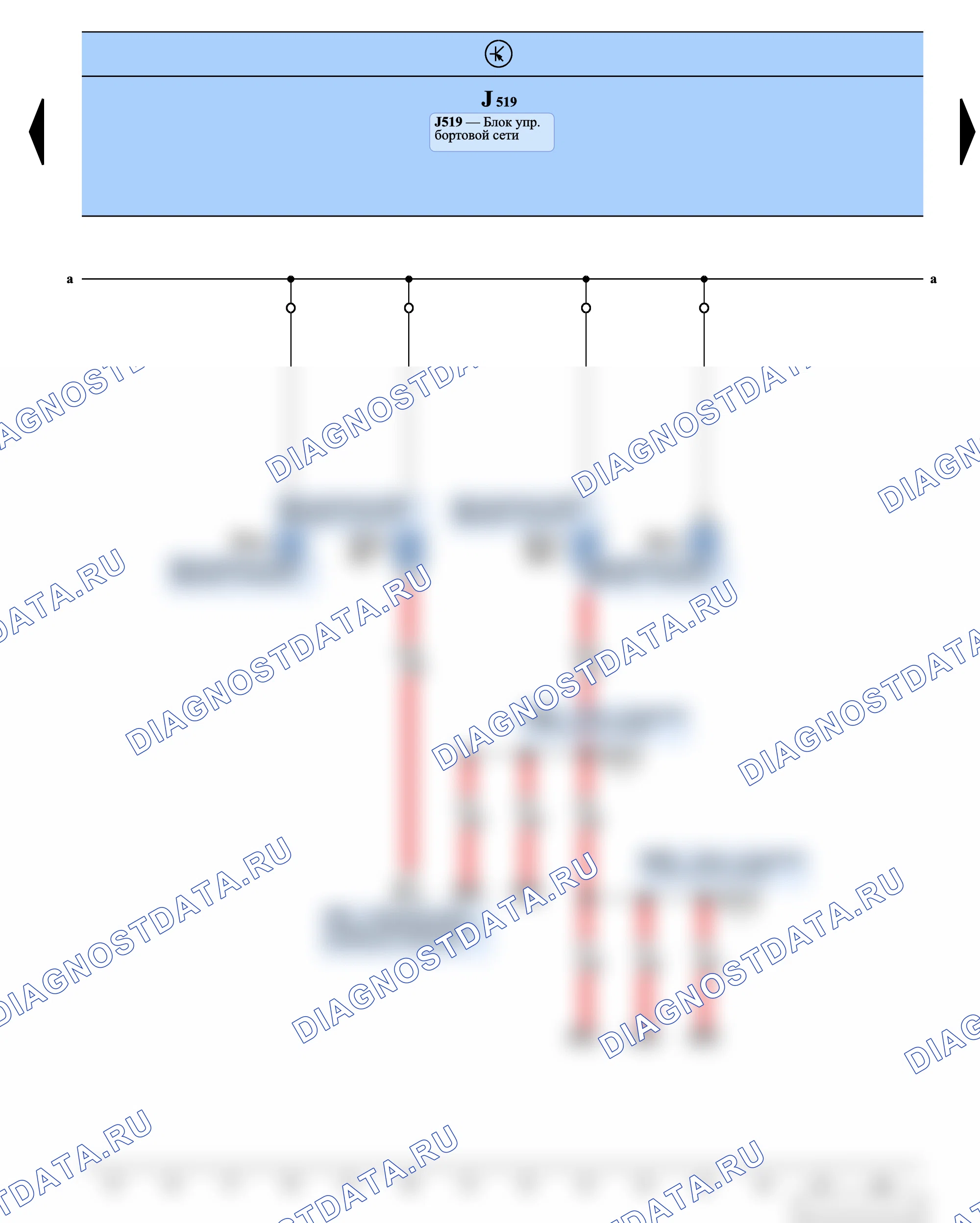 Электропитание, предохранители, массы, разъёмы — Предохранители, 2007 — Предохранители, 2007, Схема 3 из 25. Volkswagen Jetta V (2005-2011)