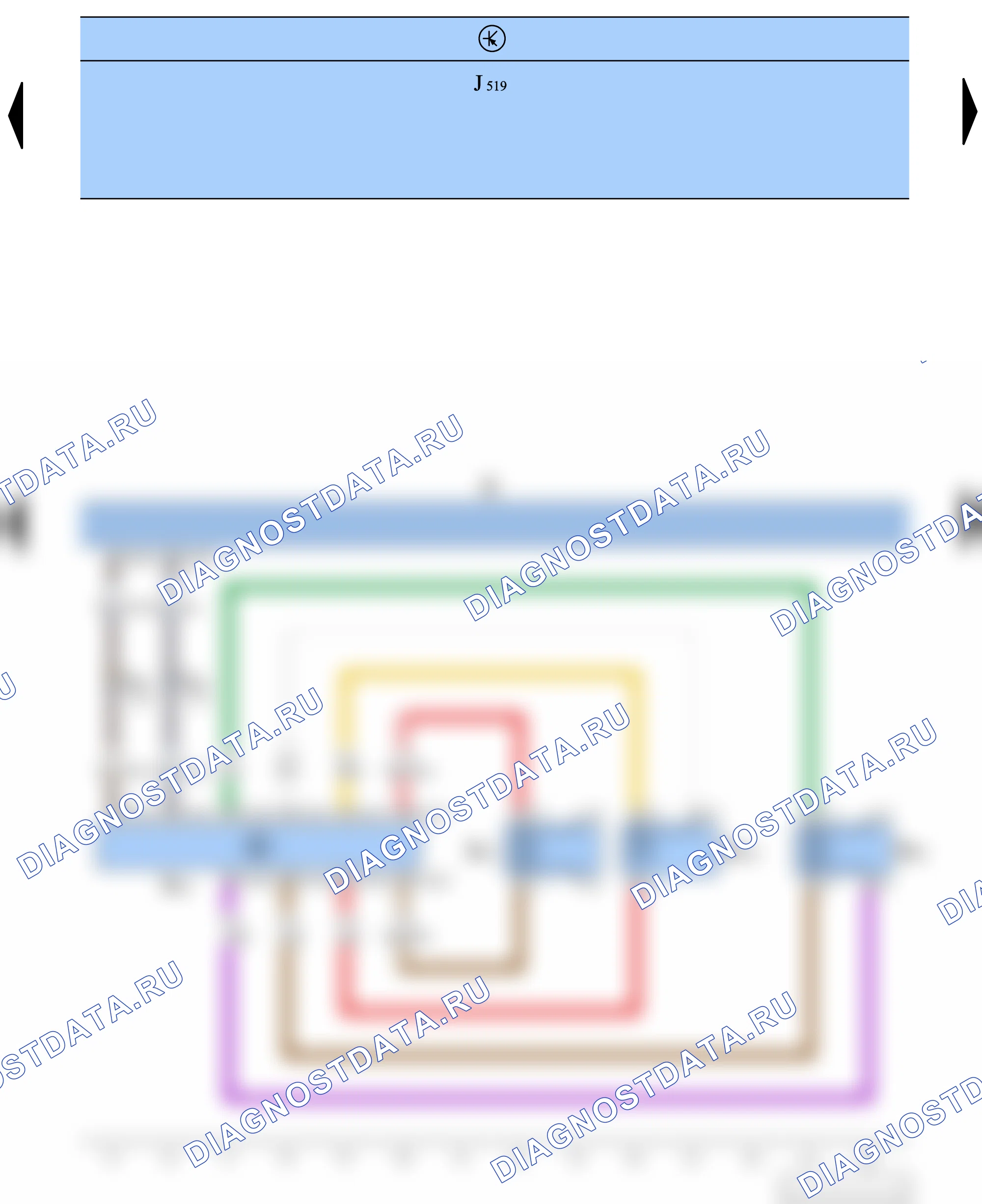 Прочие электросхемы — Радиосистема RDC 510 (Япония), (Jetta), 10 громкоговорителей, 2010 — Радиосистема RDC 510 (Япония), (Jetta), 10 громкоговорителей, 2010, Схема 1 из 3. Volkswagen Jetta V (2005-2011)
