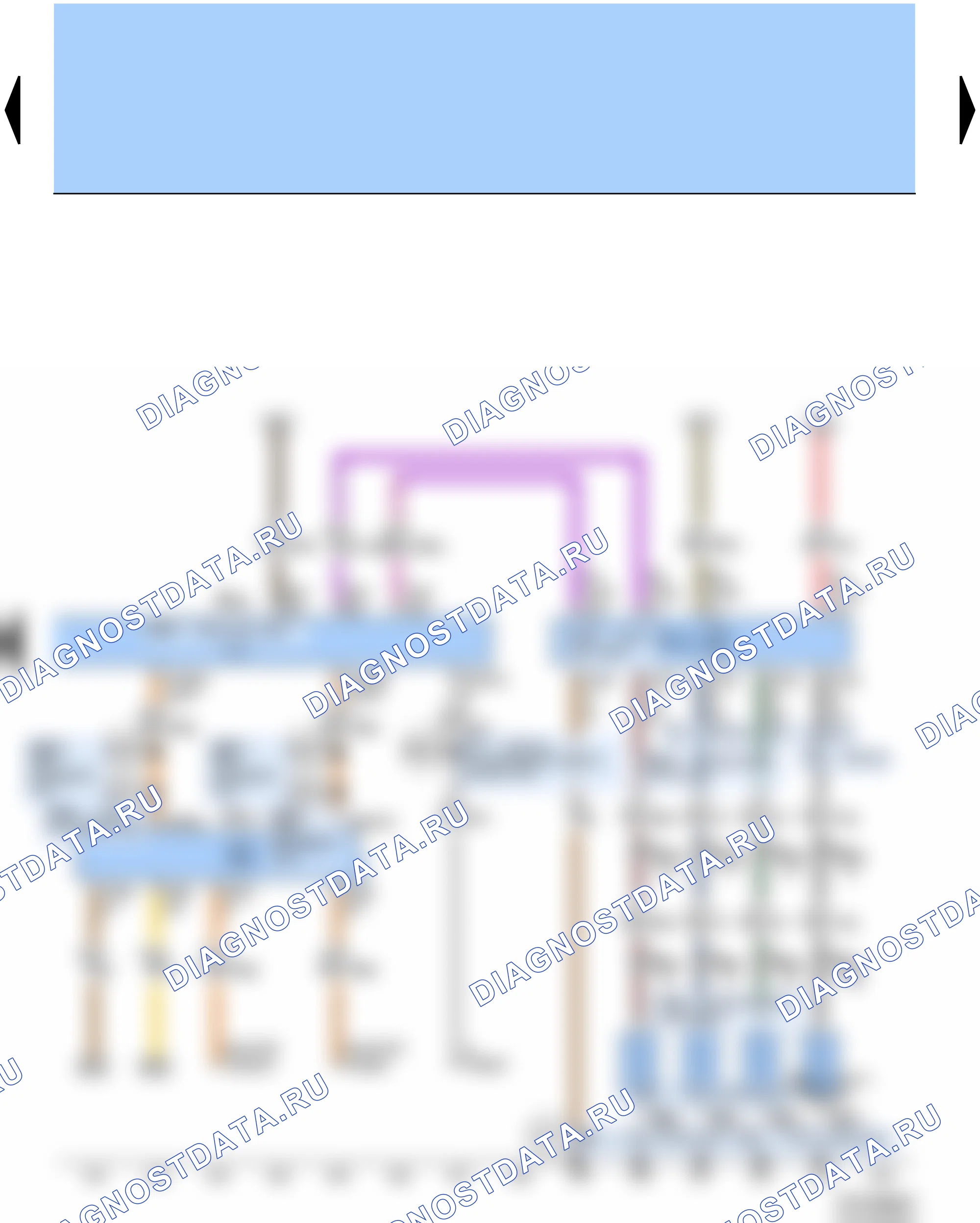 Система управления двигателем (впрыск, зажигание) — Блок управления двигателя (двигатель BMR), 2005–2006 — Блок управления двигателя (двигатель BMR), 2005–2006, Схема 8 из 8. Volkswagen Passat B6 (2005-2010)