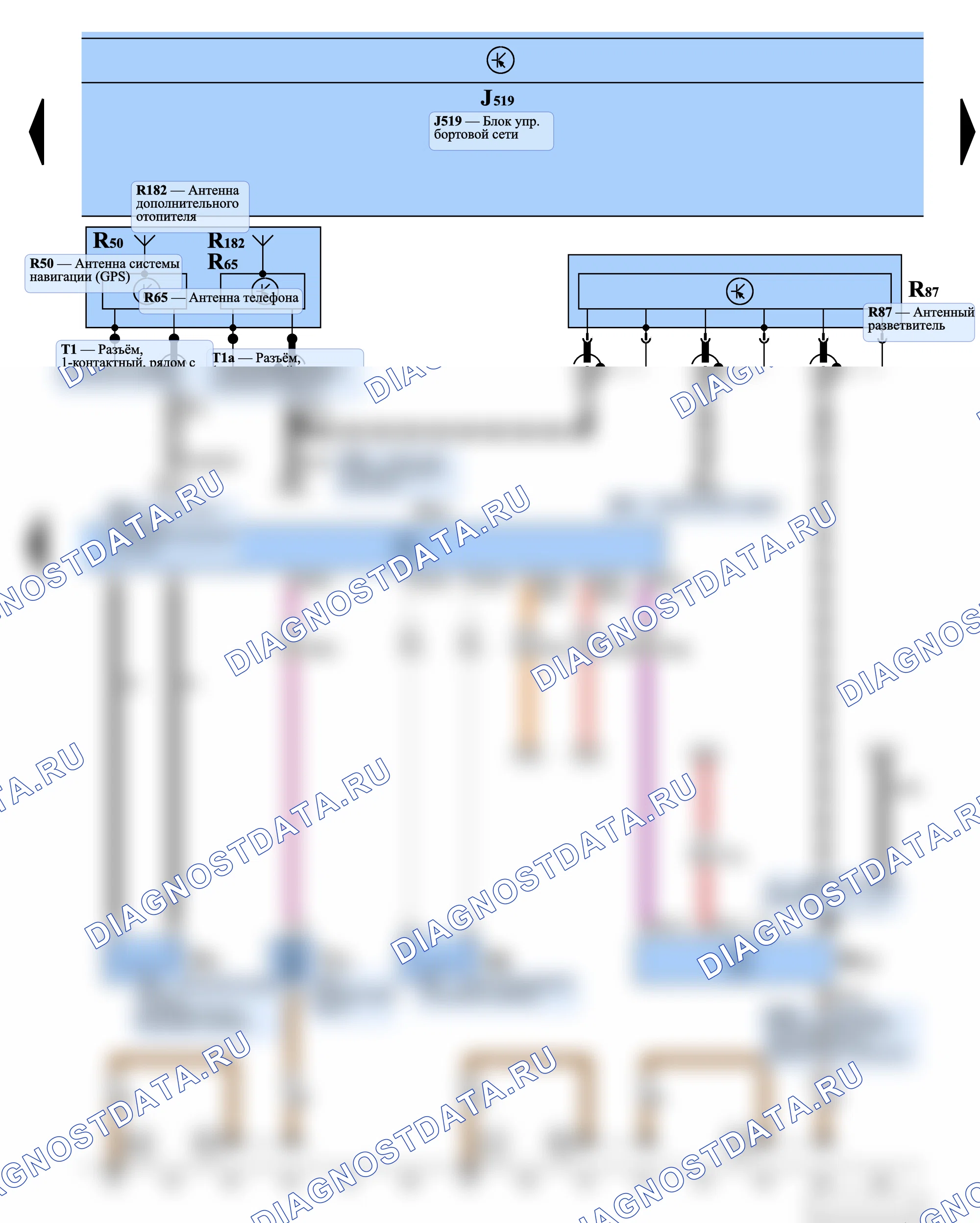 Система управления двигателем (впрыск, зажигание) — Свеча накаливания с датчиком пламени, 2003–2005 — Свеча накаливания с датчиком пламени, 2003–2005. Volkswagen Touran I (2003-2006)
