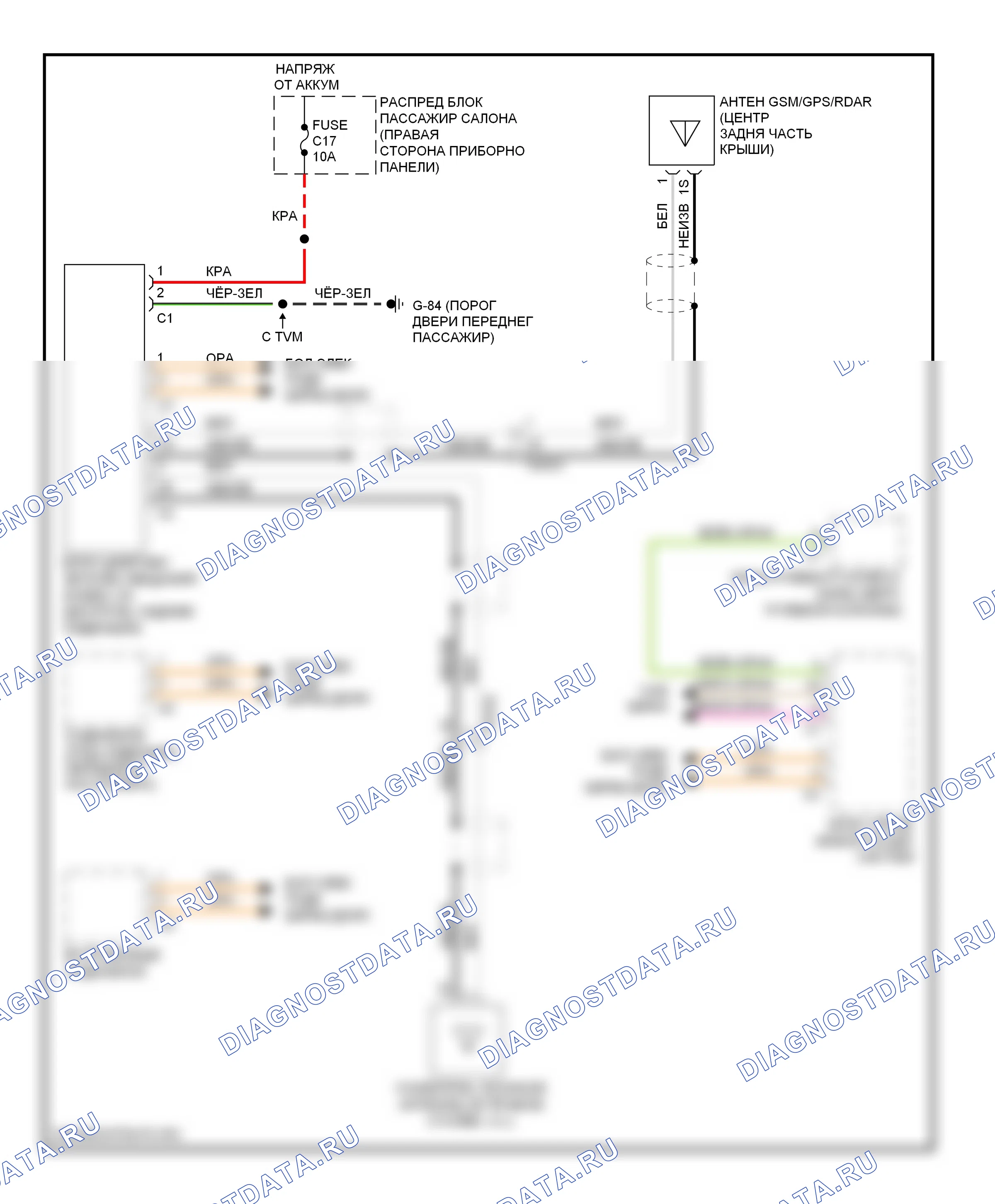 Магнитола — Электросхема цифровой магнитолы — Электросхема цифровой магнитолы. Volvo S60 II (2010-2013)