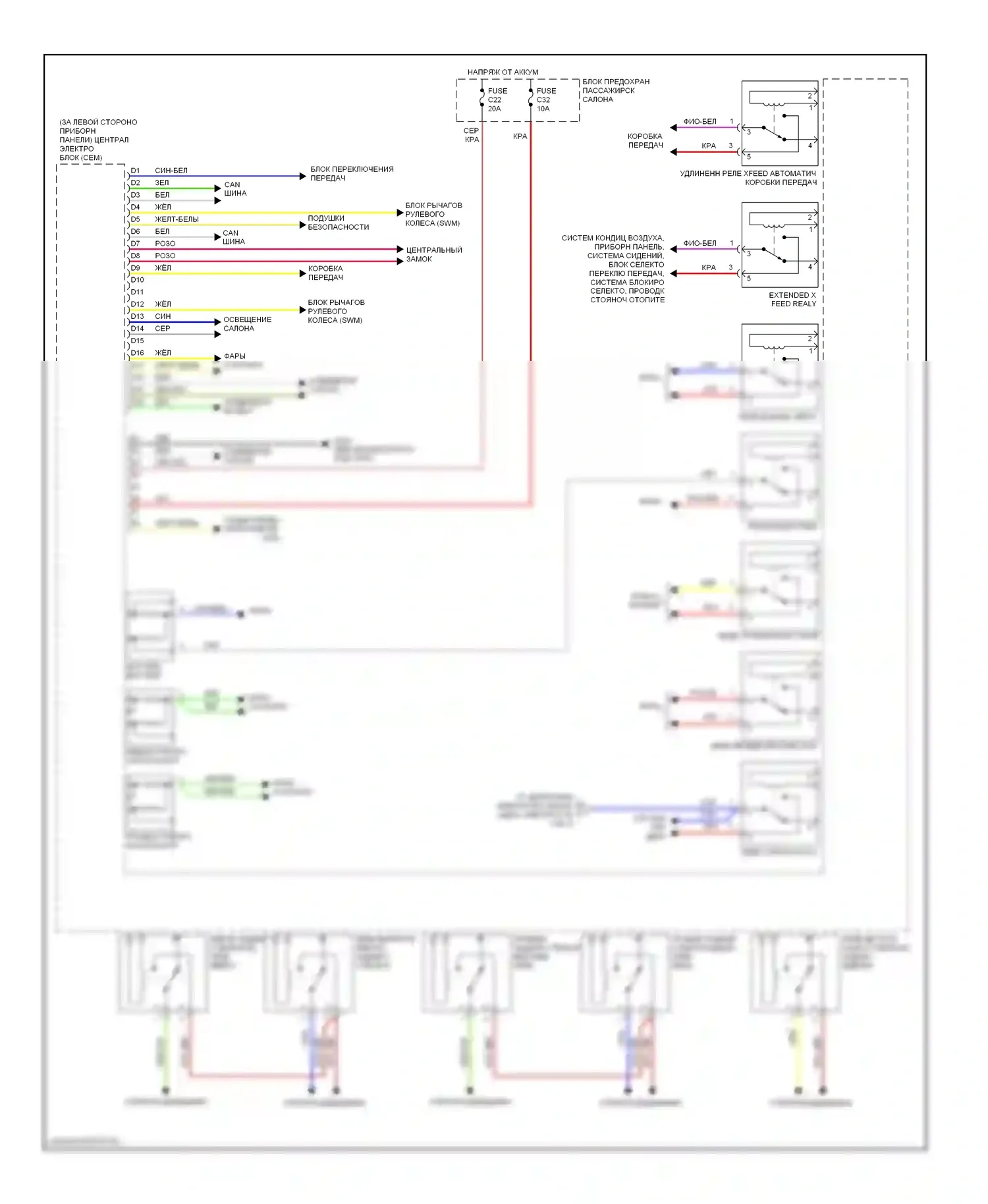 Тело компьютер — Центральный электронный блок — Центральный электронный блок (2 из 2). Volvo S80 I (1998-2003)