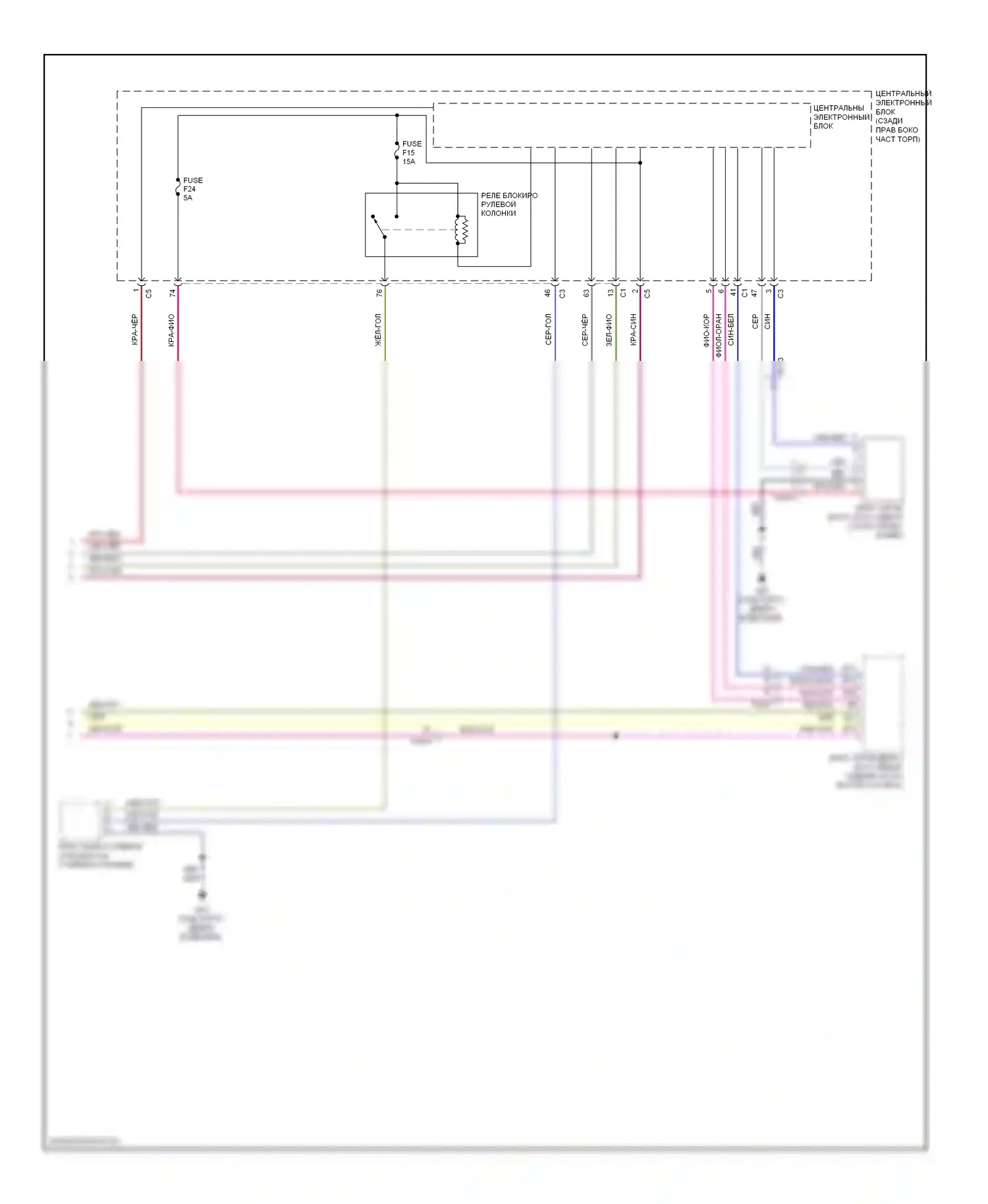 Стартер/генератор — Электросхема стартера — Электросхема стартера (2 из 2). Volvo S80 II рестайлинг (2009-2013)