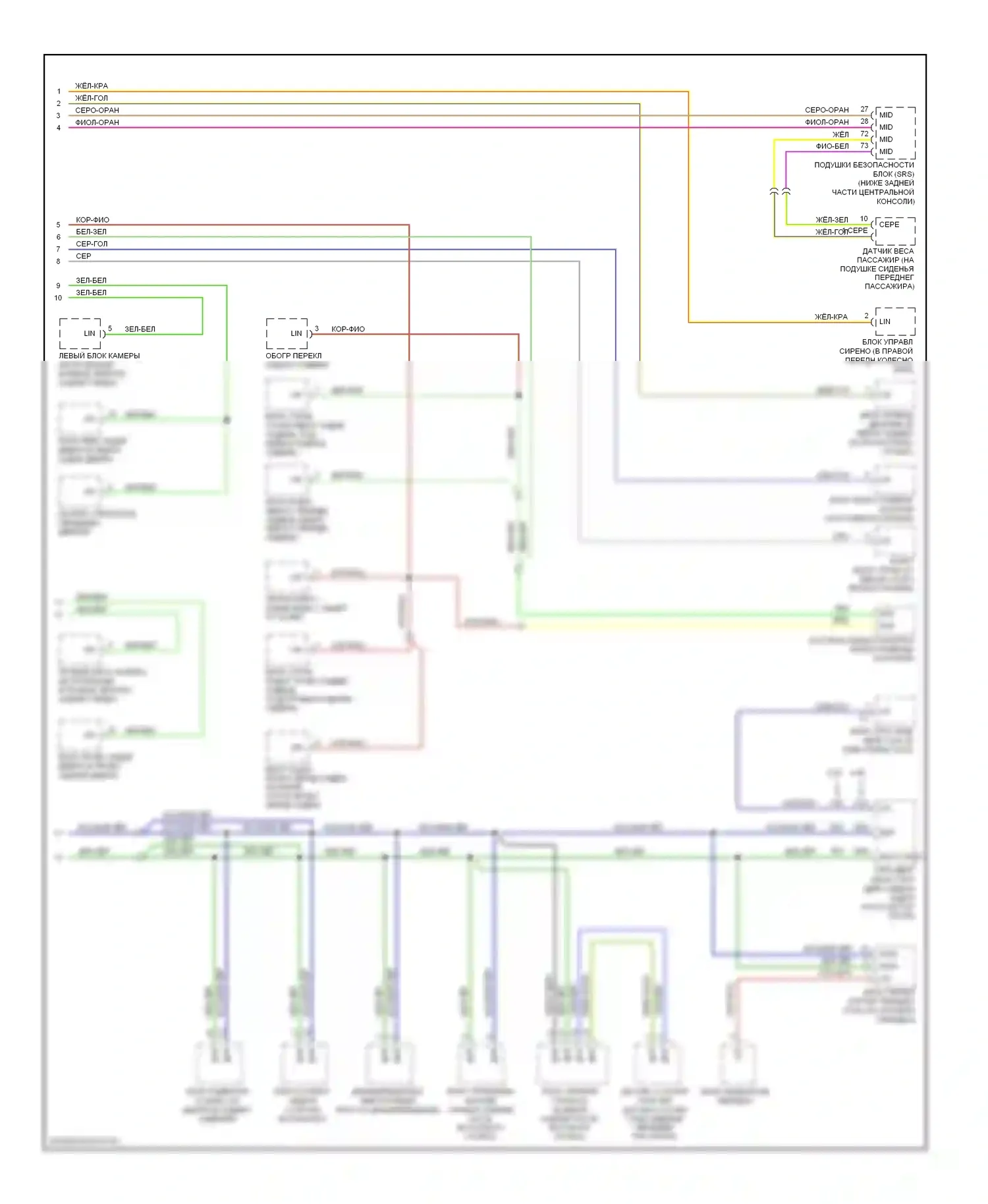 Can шина — Can шина электросхема — Can шина электросхема (2 из 2). Volvo S80 II (2006-2010)